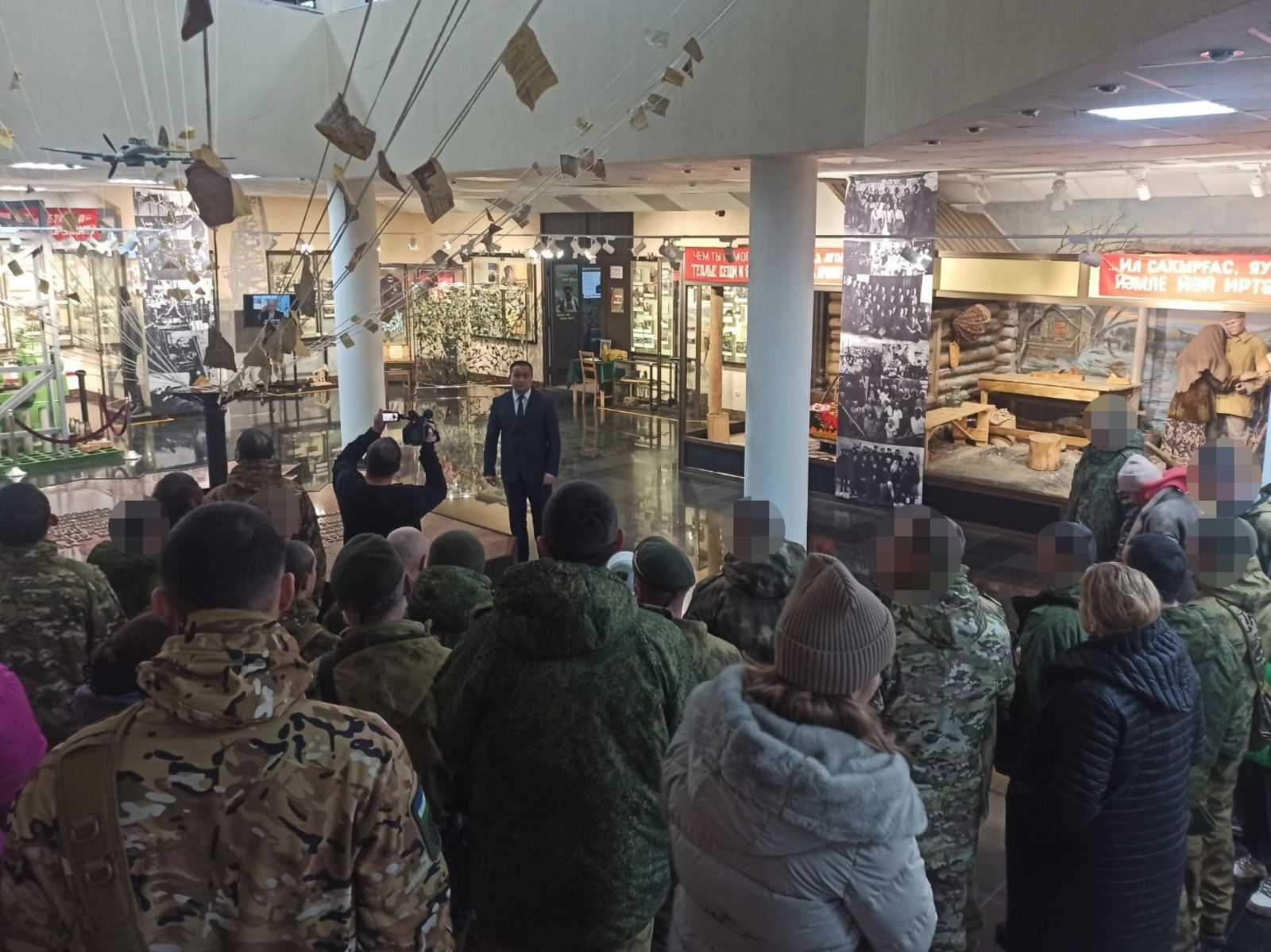 Бойцы мотострелкового полка «Башкортостан» посетили Республиканский музей Боевой славы