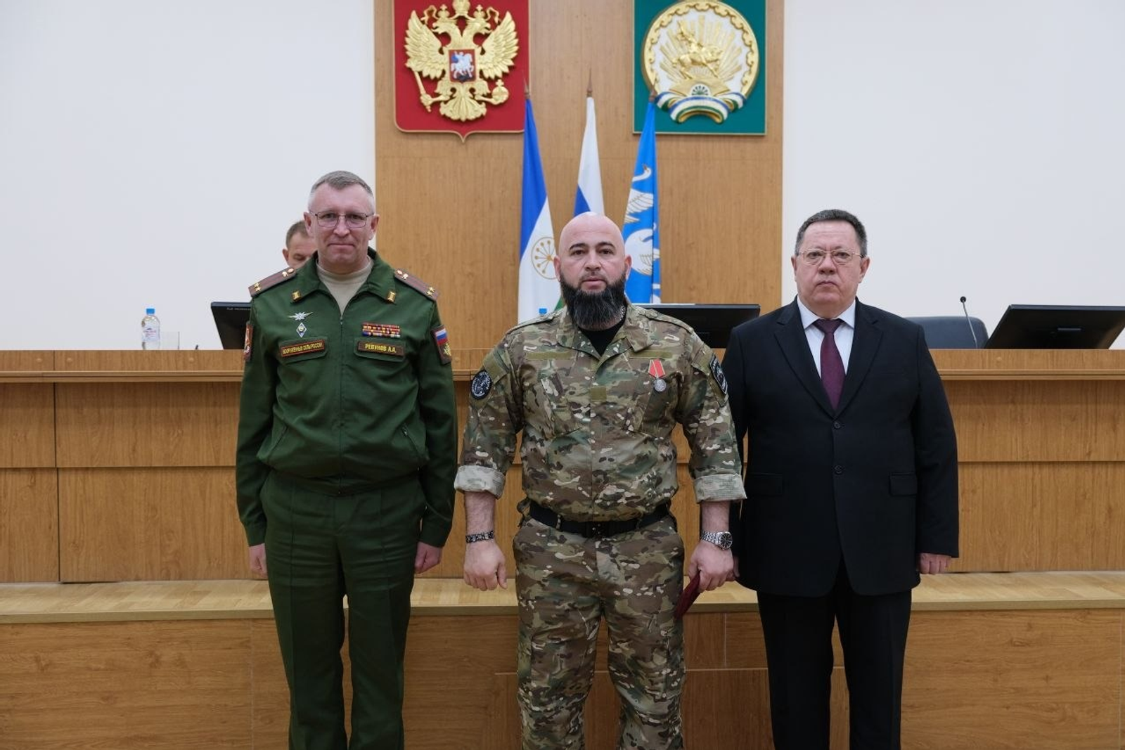 Владимир Путин наградил ветерана СВО из Стерлитамака медалью Суворова