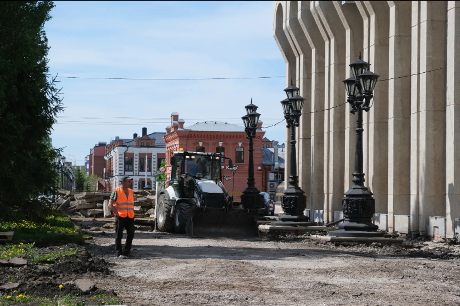 В Стерлитамаке создают новые пространства для прогулок и отдыха