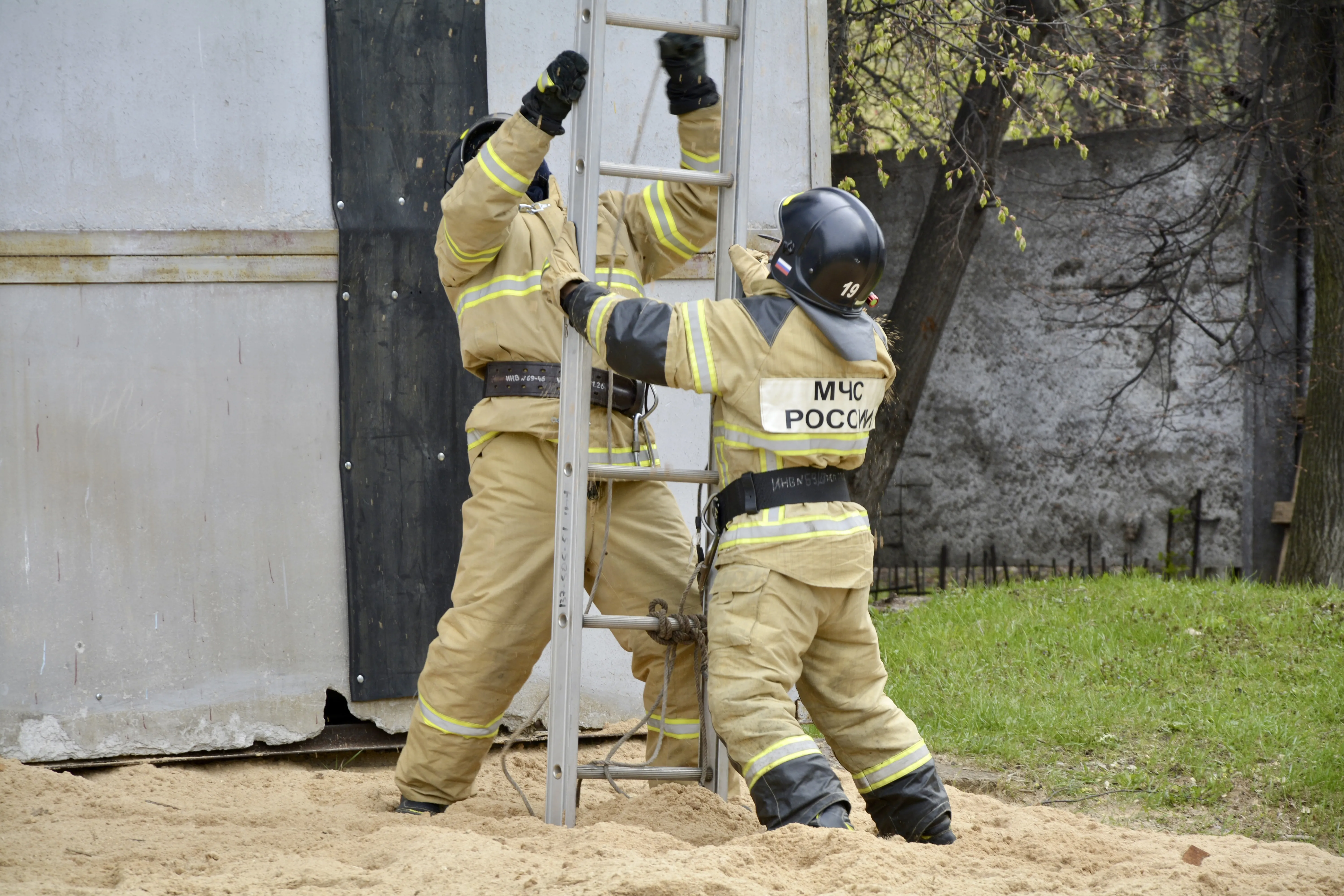 В Стерлитамаке состязались пожарные дружины