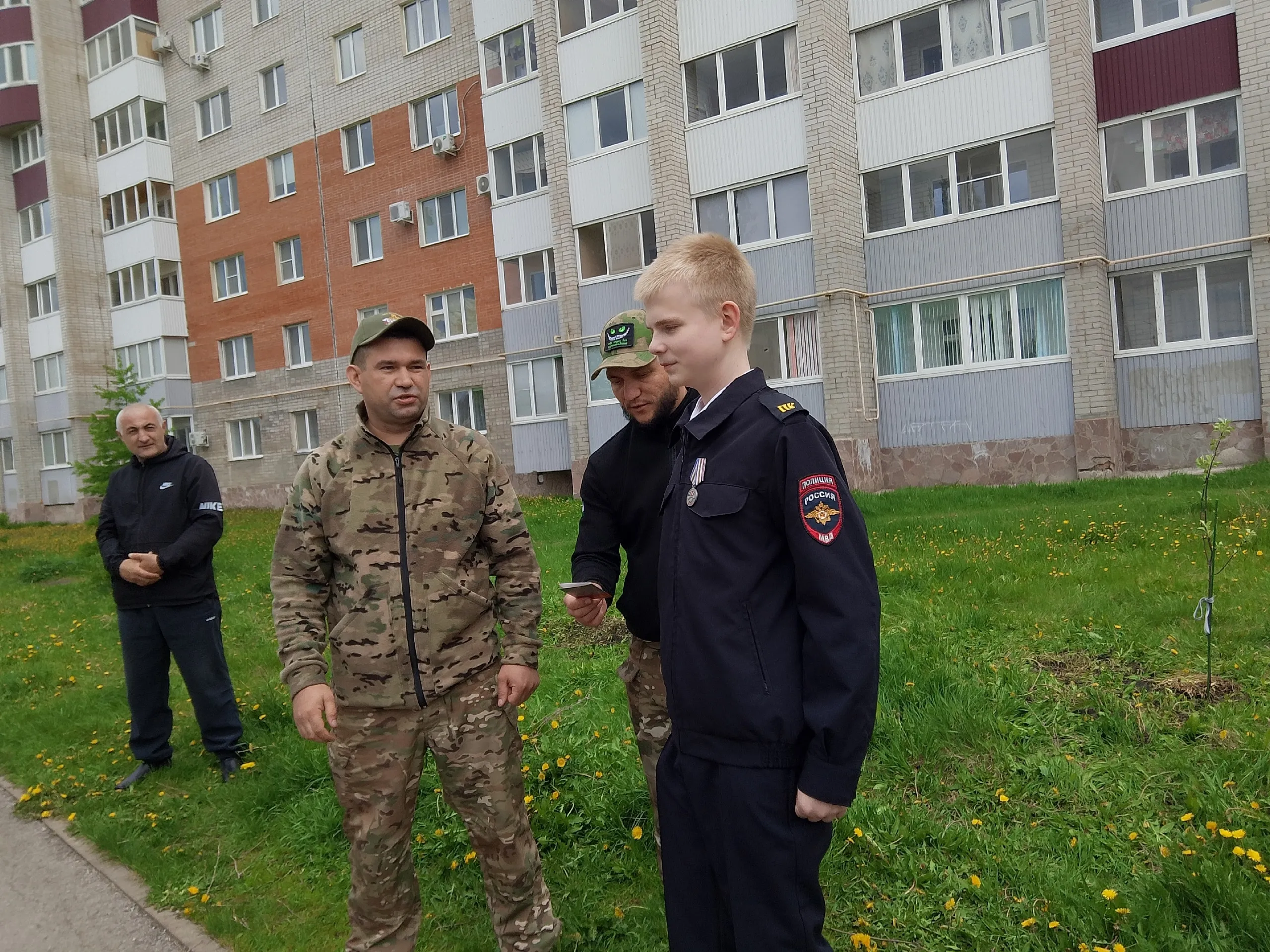 Подарок городу от кадетов