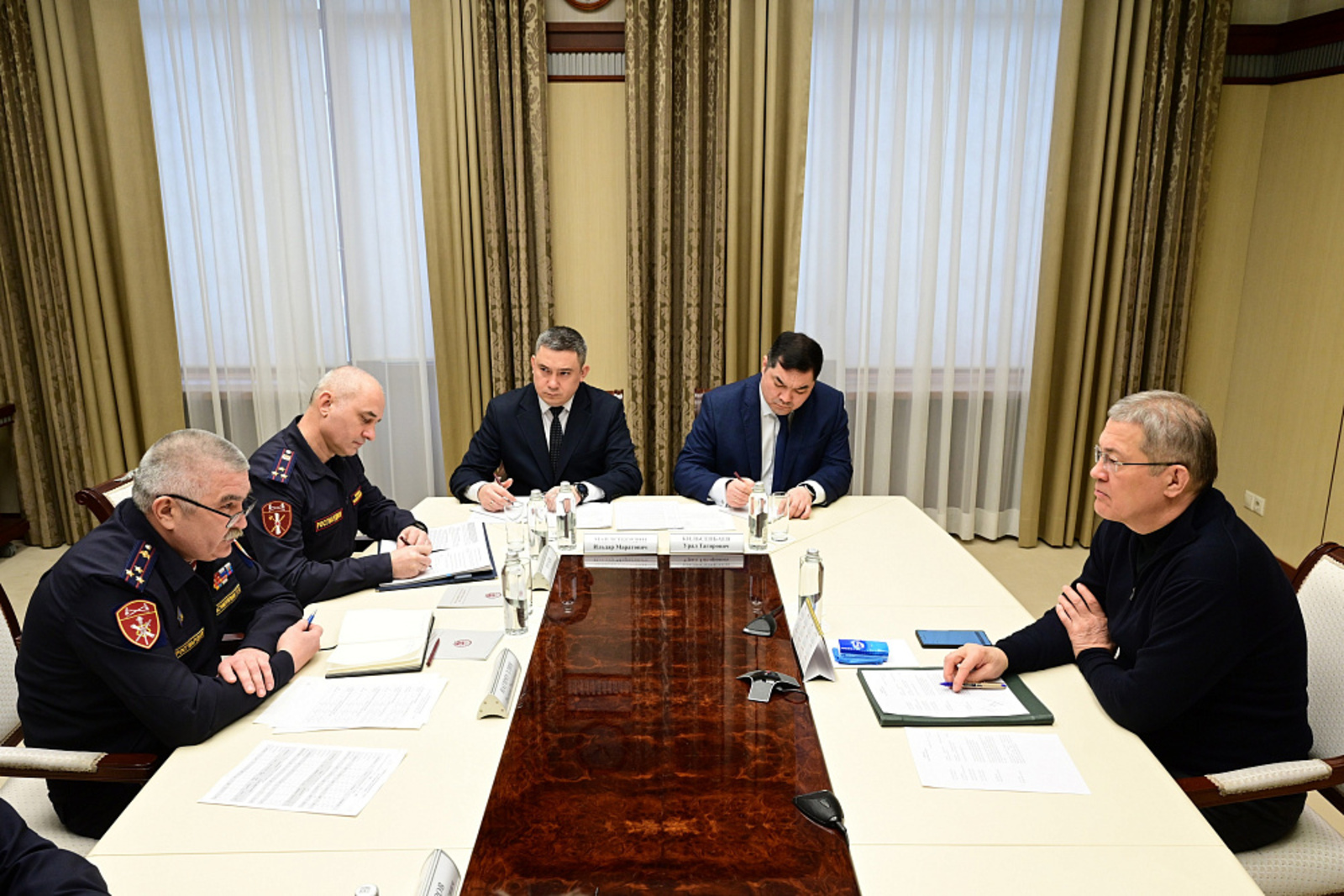 Глава Башкирии встретился с врио начальника Управления Росгвардии республики