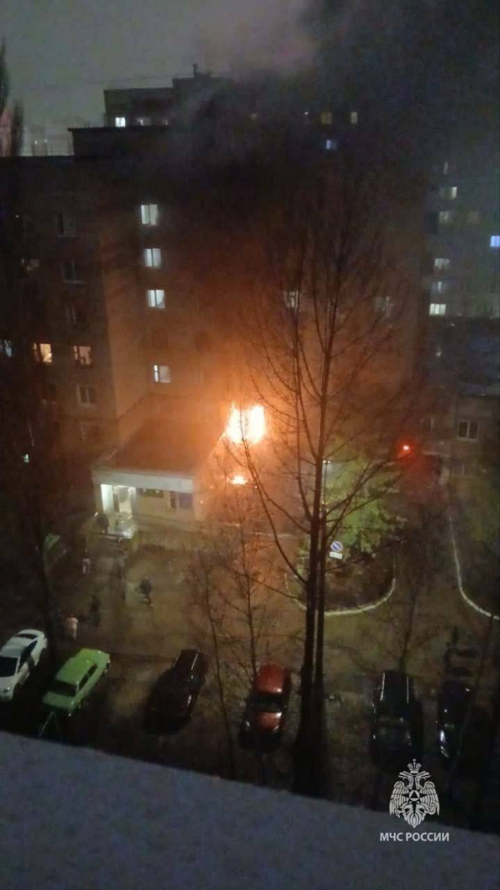 Во время пожара в Стерлитамаке спасли 17 человек