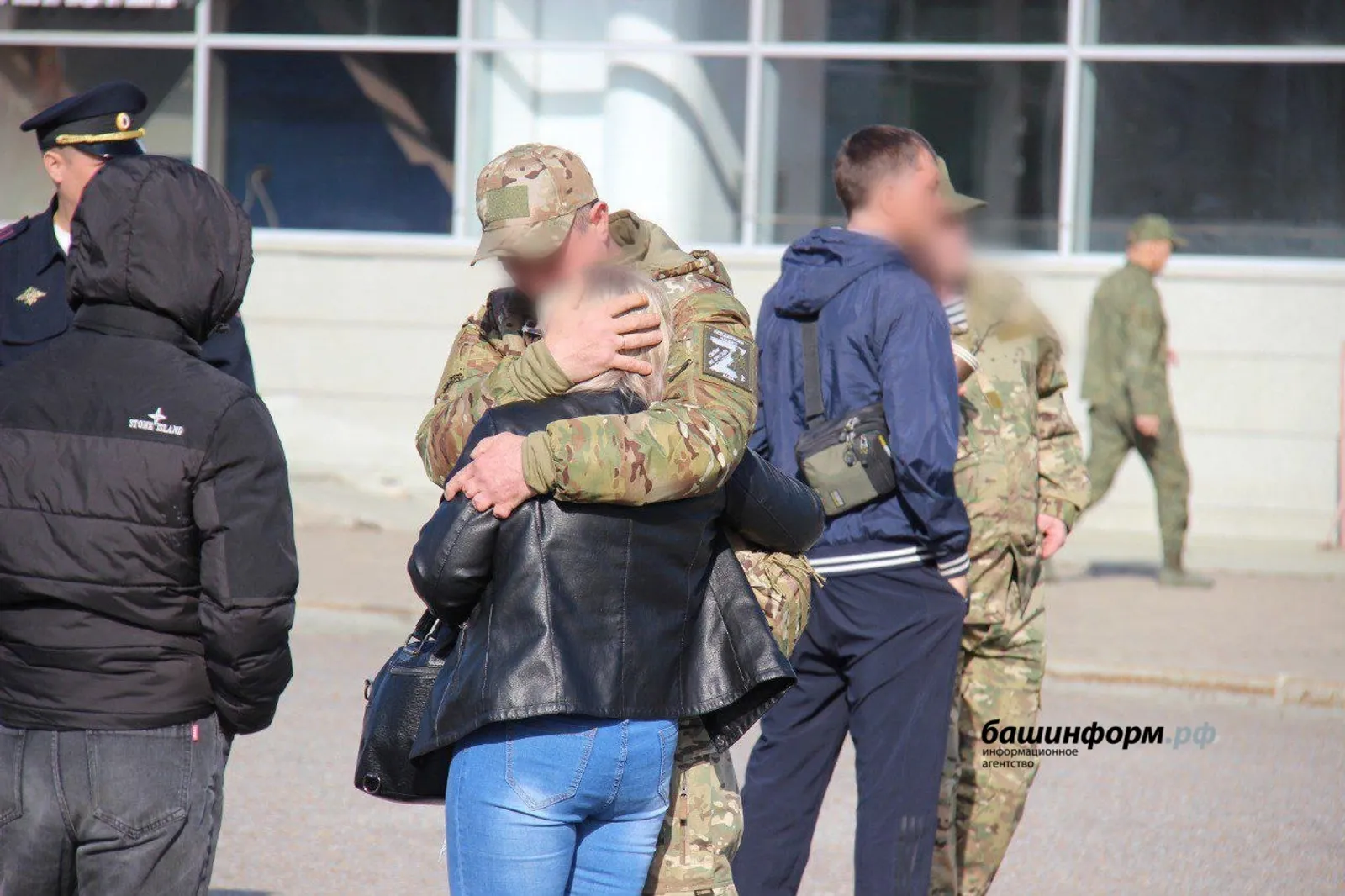 В Башкирии проводили военнослужащих полка «Башкортостан» в зону СВО