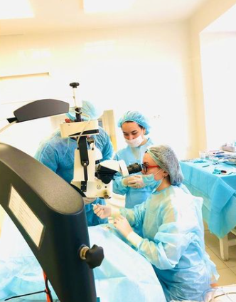 В городе Ишимбай Республики Башкортостан освоили новый вид операции на глаза