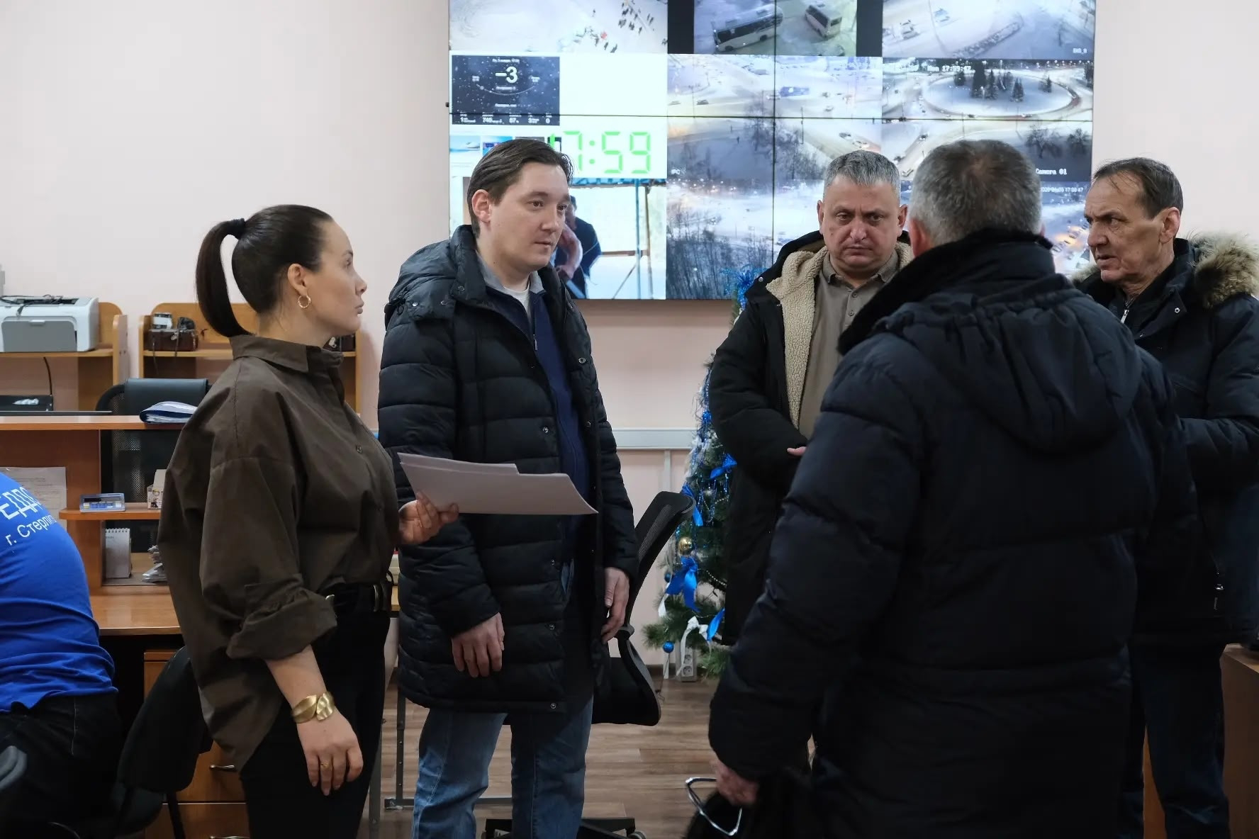 Глава администрации Стерлитамака проверил уборку снега