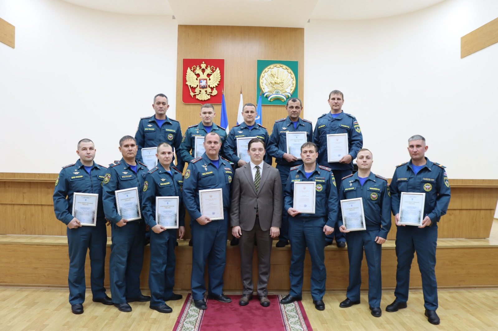 В Стерлитамаке наградили участников ликвидации последствий ЧП на ФКП «Авангард»