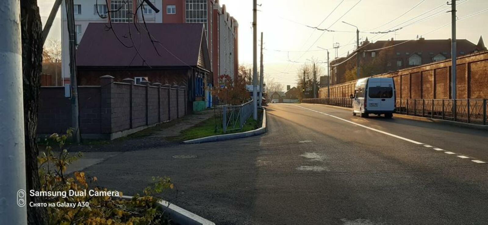 В Стерлитамаке отремонтировали отремонтировали улицу Нагуманова в рамках нацпроекта «Безопасные качественные дороги»