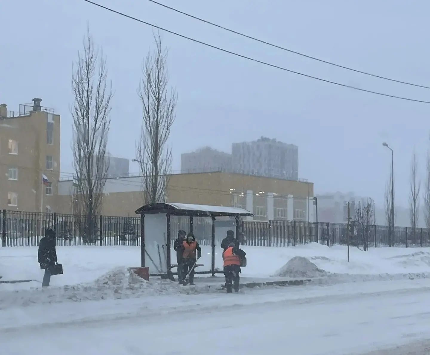 Глава администрации Стерлитамака предупредил о родолжительных снегопадах