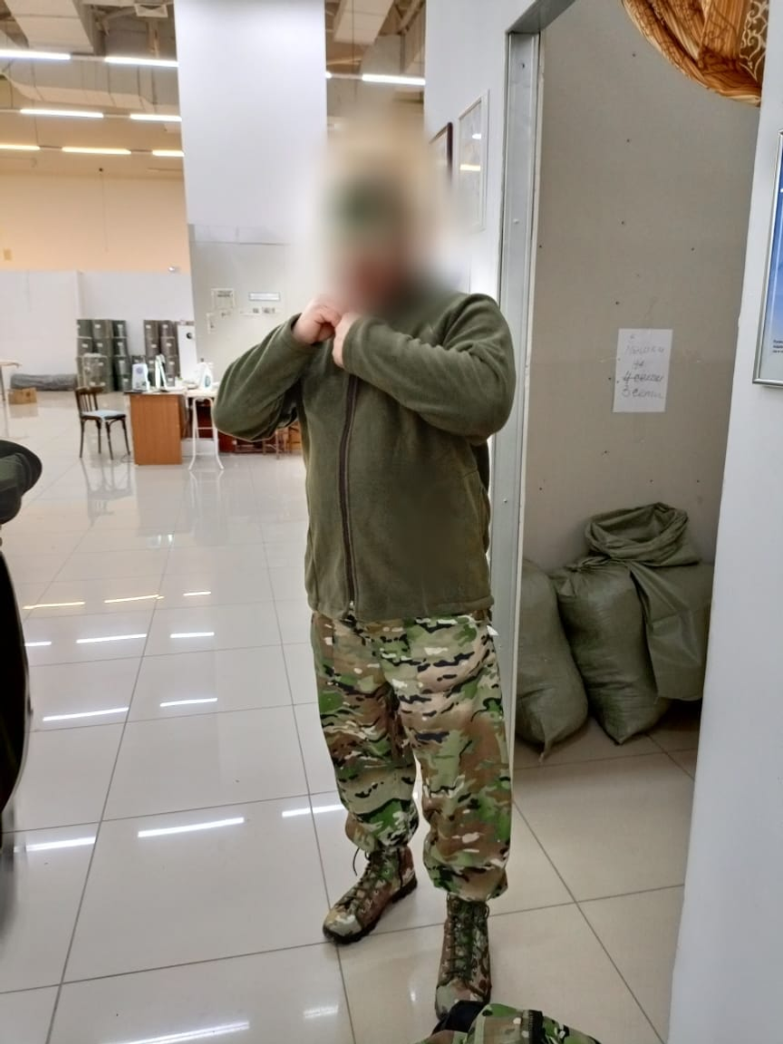 Боец  СВО с позывным «Куганак» - в гостях у волонтёров