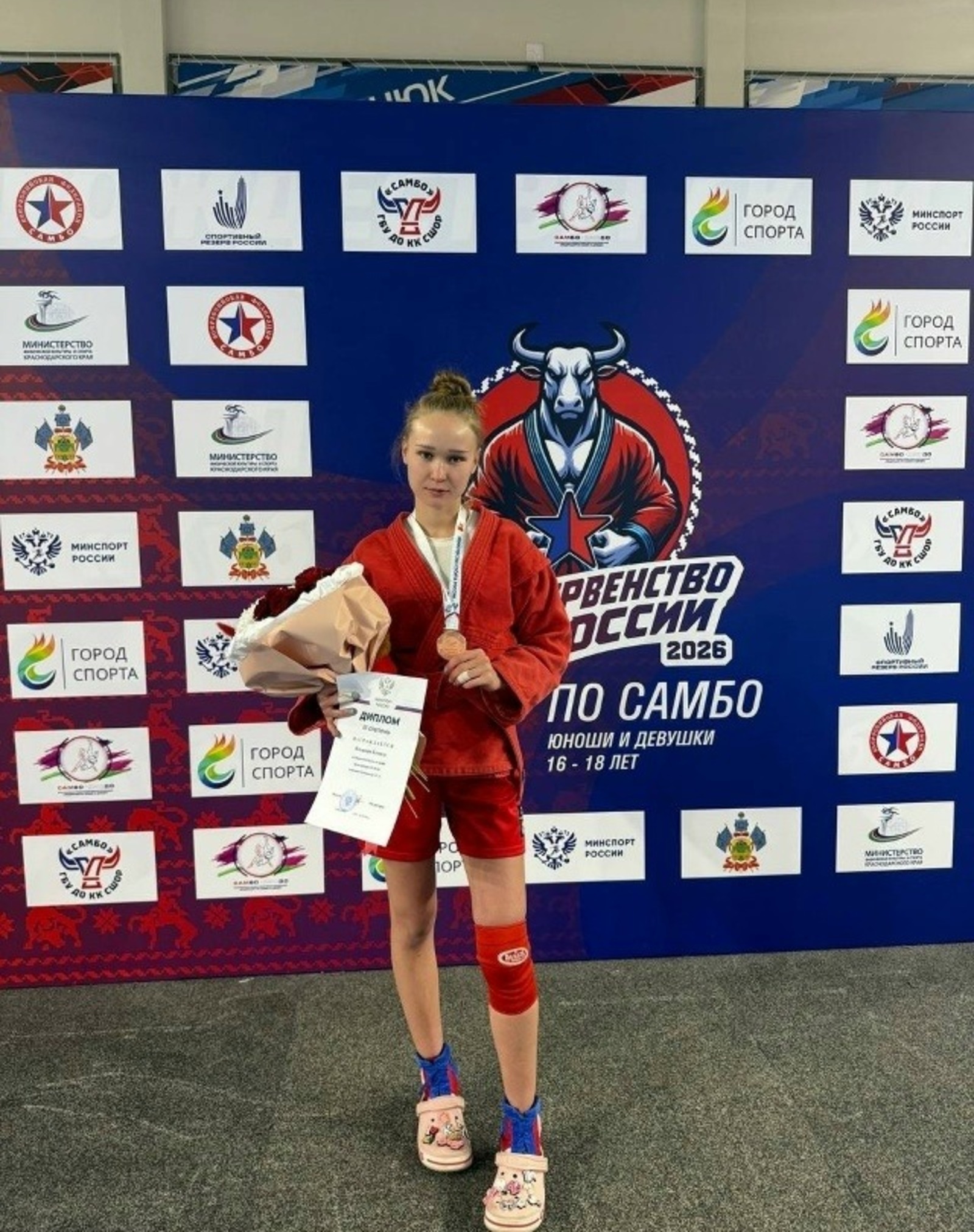 Самбистка из Стерлитамака взяла бронзу на первенстве России