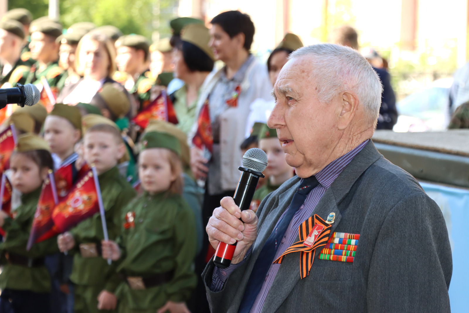 В Стерлитамаке прошли личные парады для ветеранов