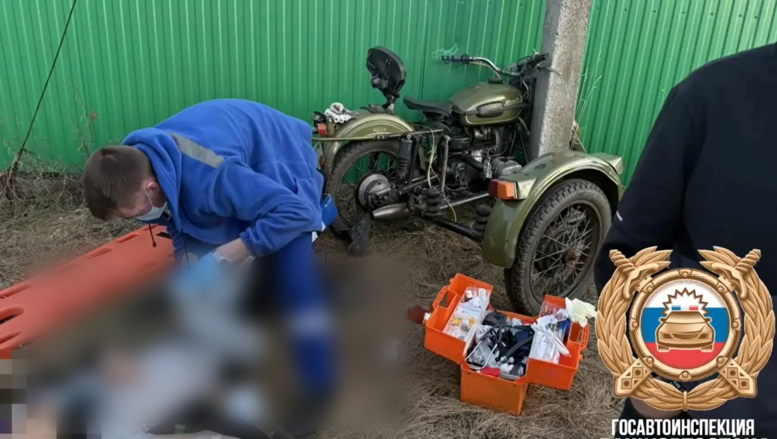 Под Стерлитамаком подростки на мотоцикле врезались в столб