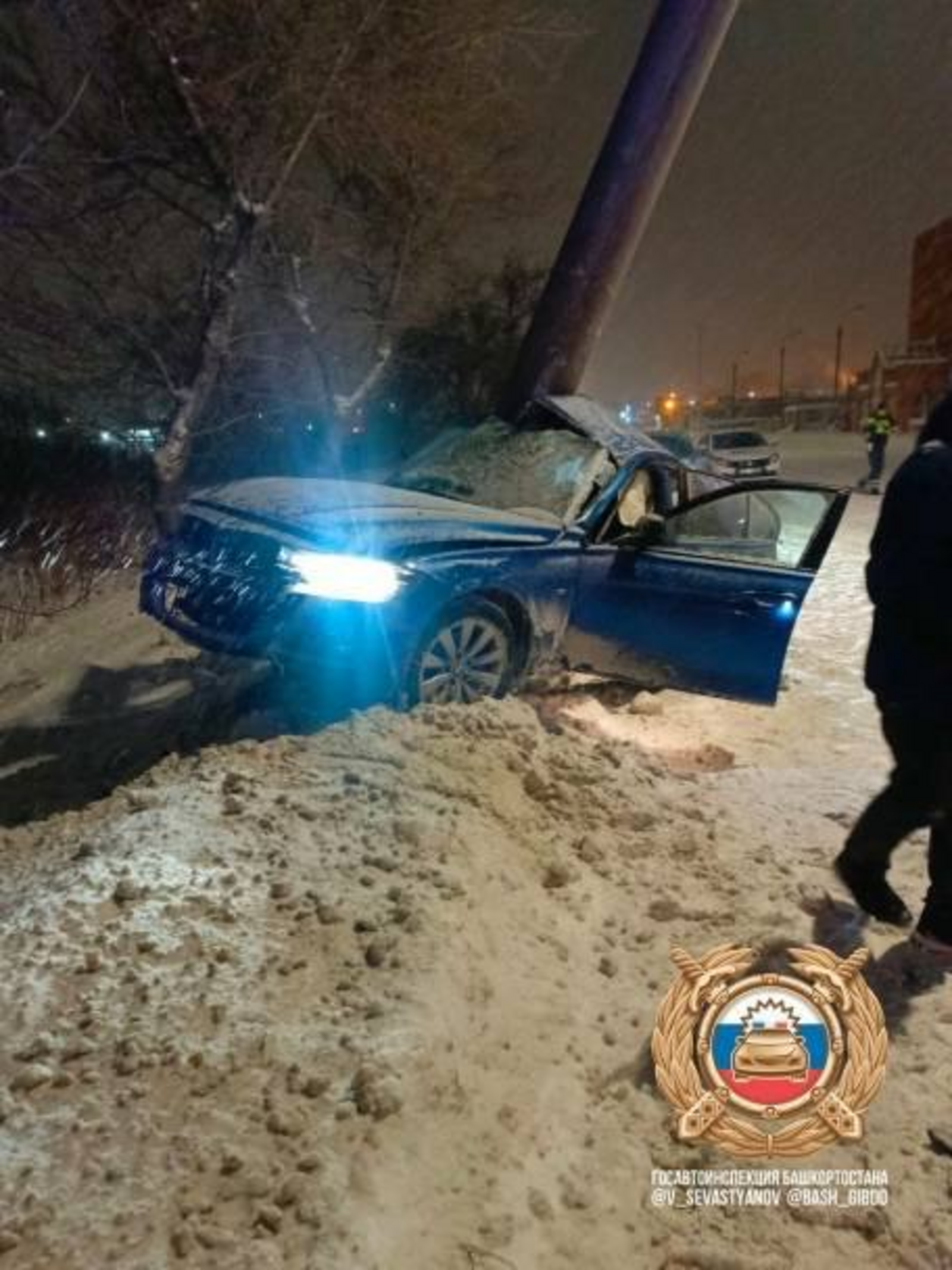 В Стерлитамаке произошла авария с погибшим