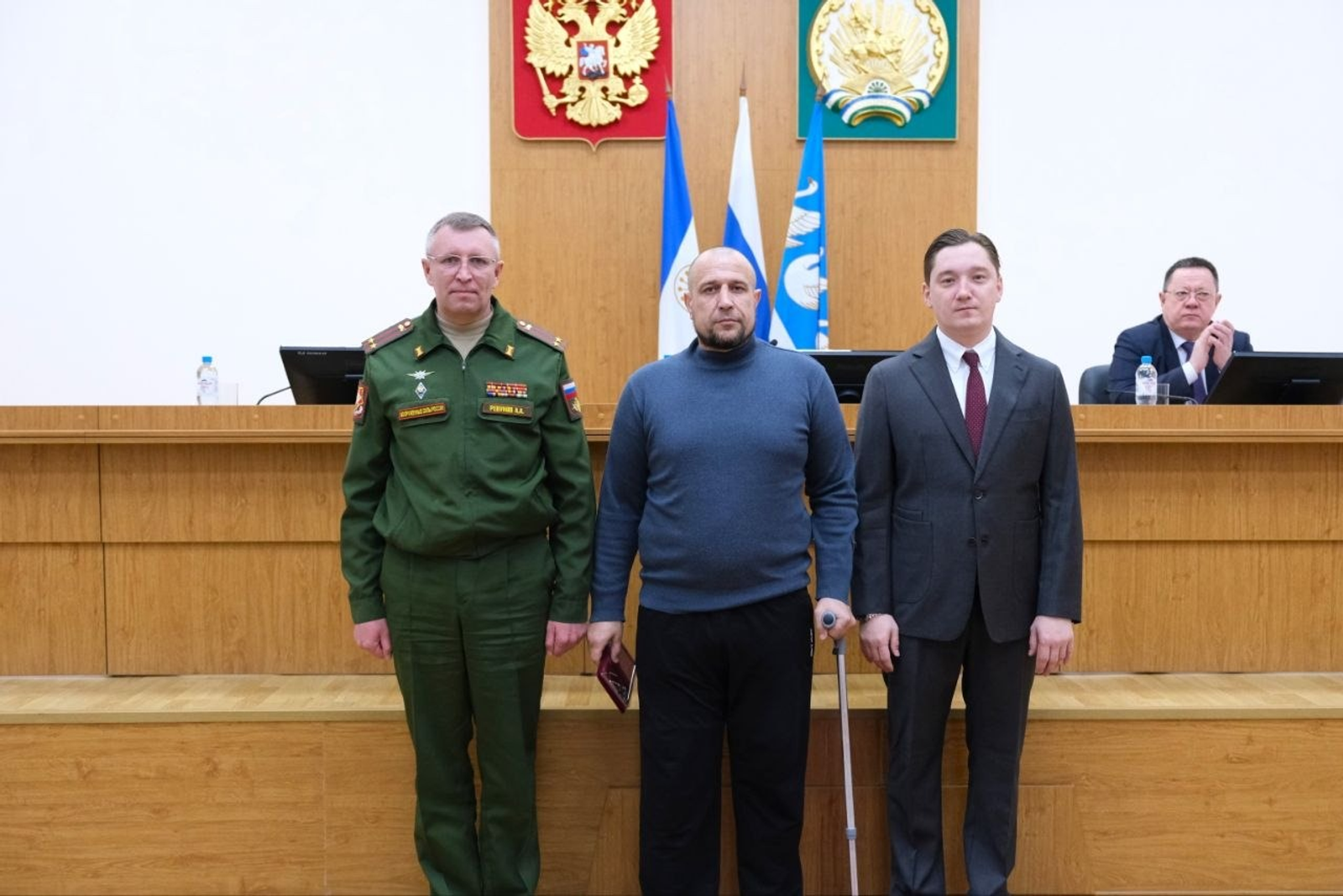 Владимир Путин наградил орденом Мужества участника СВО из Стерлитамака