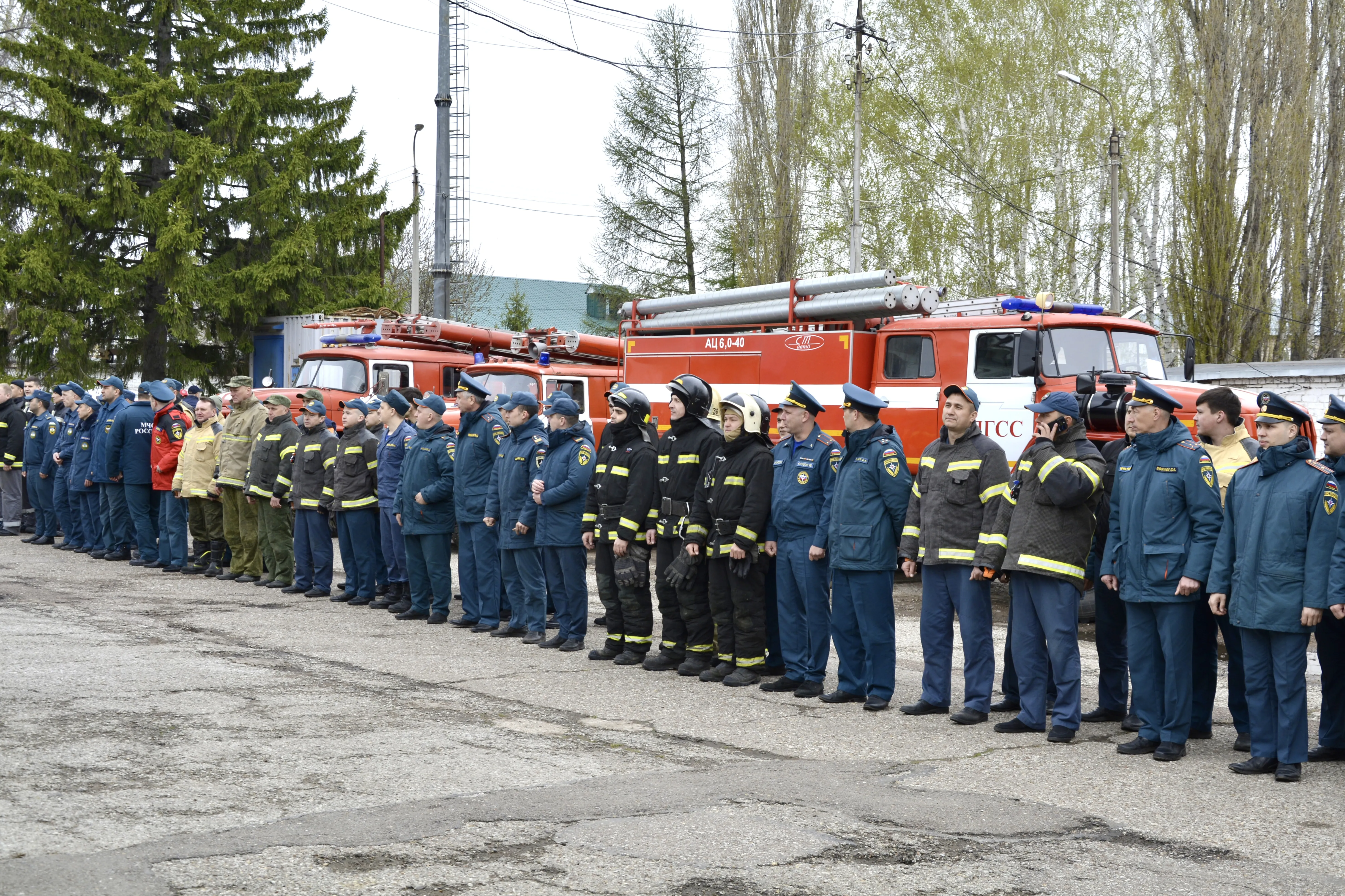 В Стерлитамаке состязались пожарные дружины