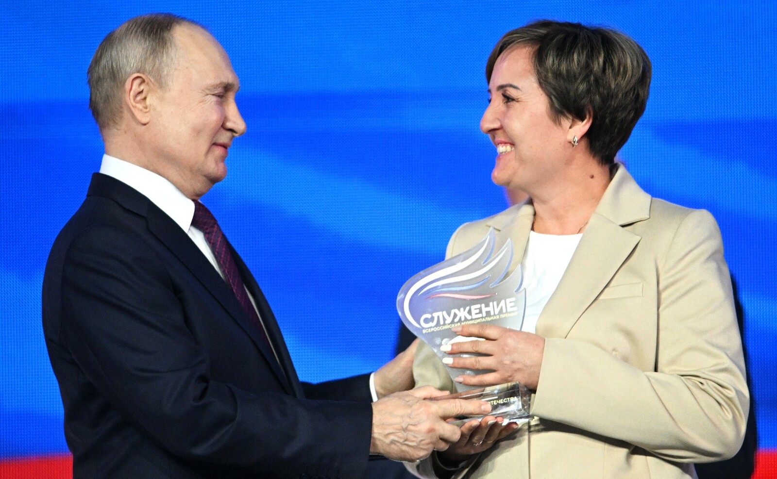 Президент РФ Владимир Путин вручил награду жительнице Башкирии