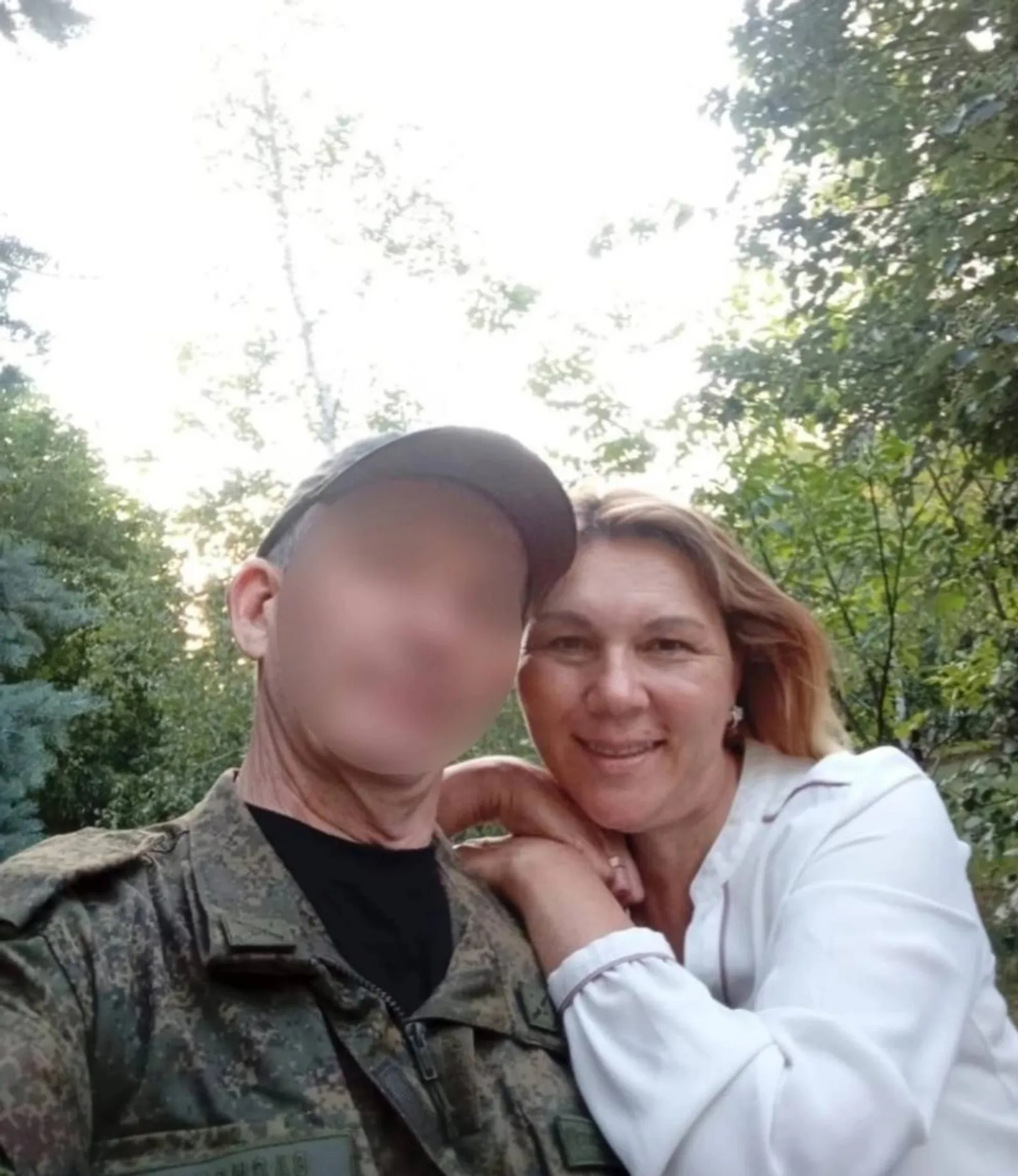 Жена бойца из Башкирии навестила мужа в зоне СВО