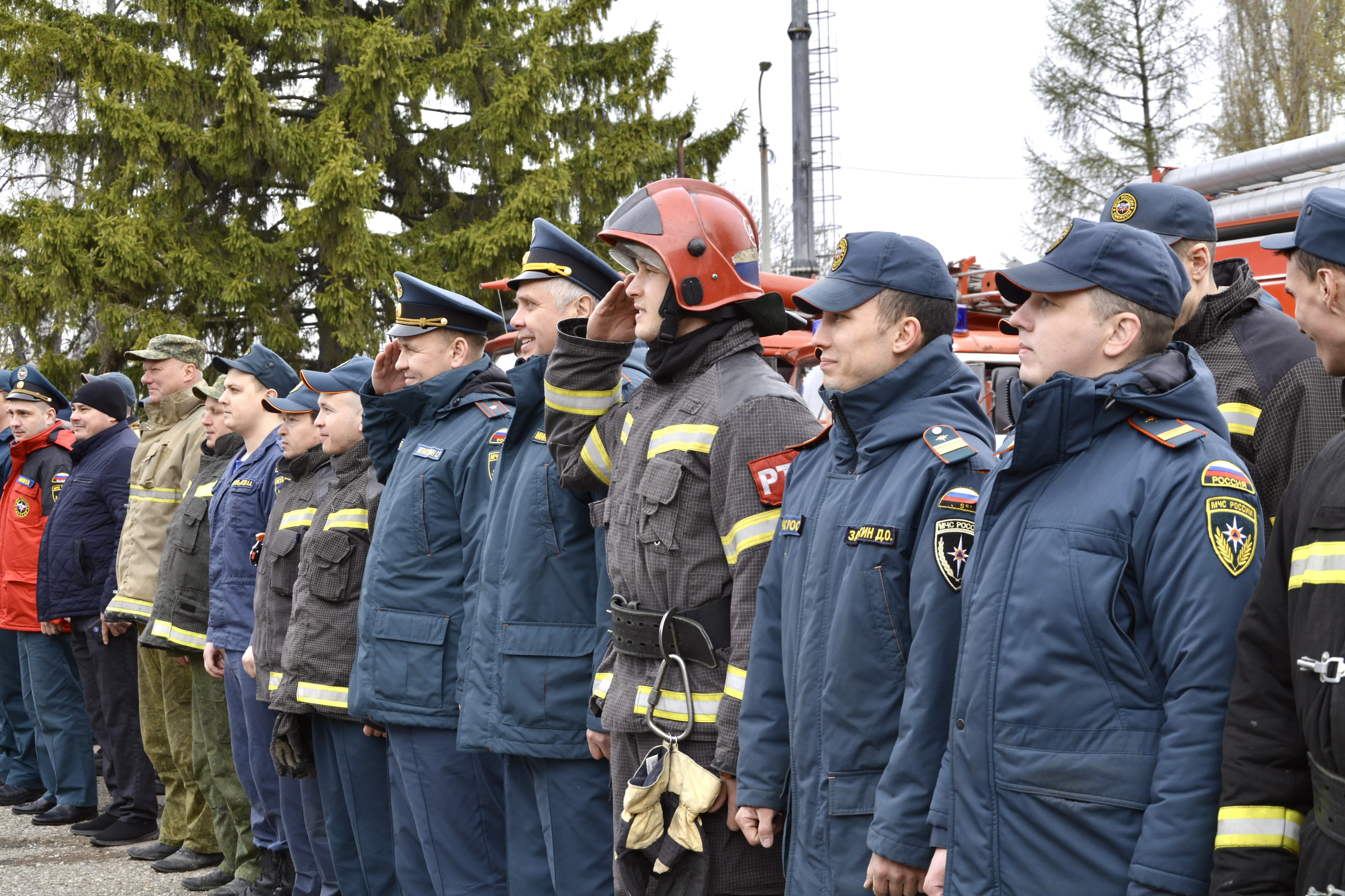 В Стерлитамаке состязались пожарные дружины