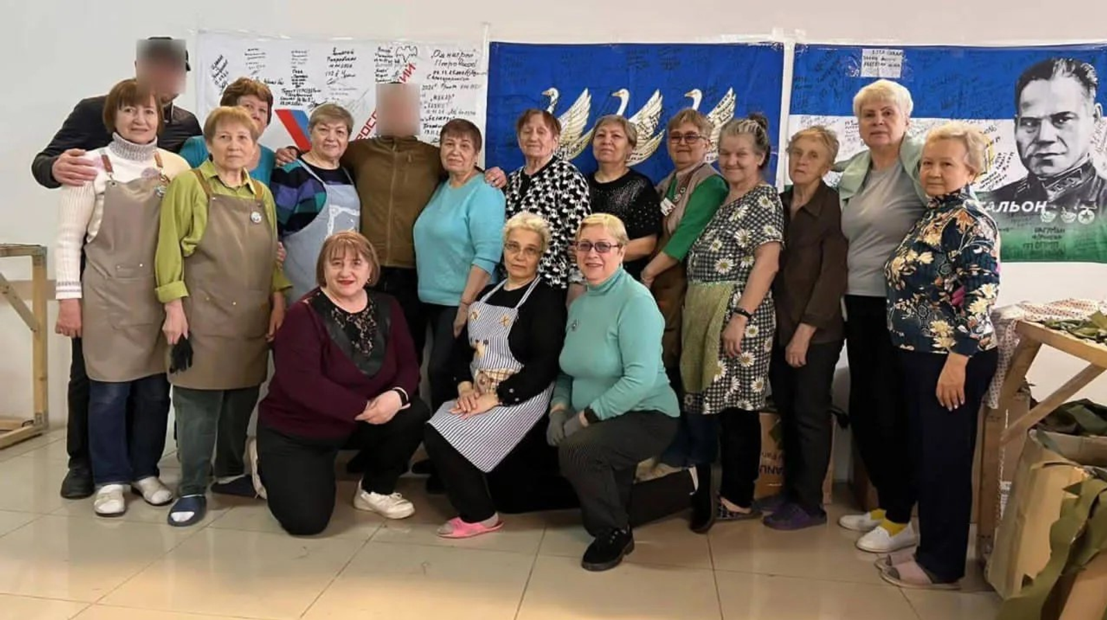 Волонтёрская площадка "Вместе к победе России" встретила участников СВО