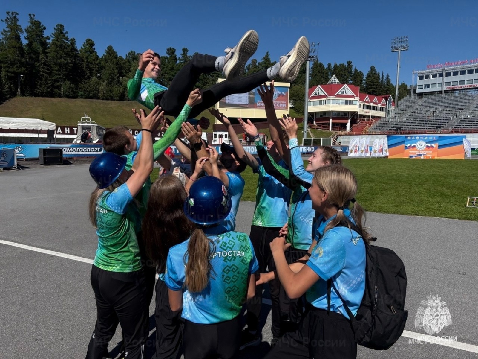 Спортсмены из Башкирии стали призёрами на чемпионате и первенстве МЧС России