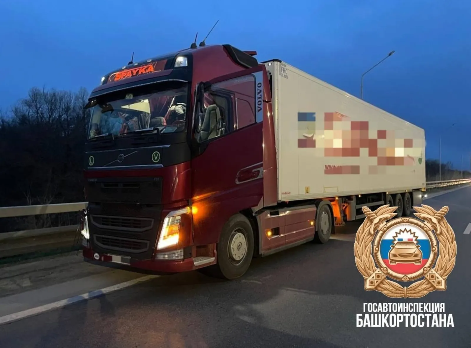 В Башкирии пешеход погиб под колесами грузовика