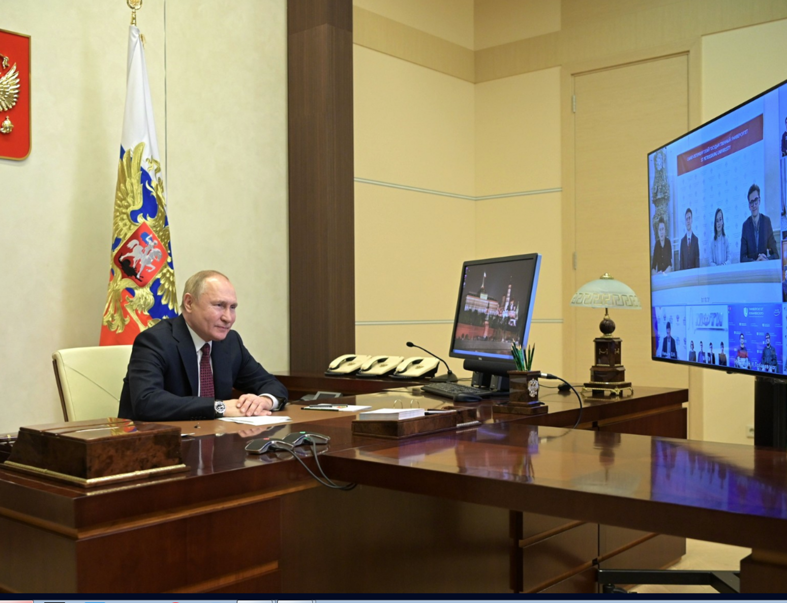 Встреча Владимира Путина с учащимися вузов по случаю Дня российского студенчества