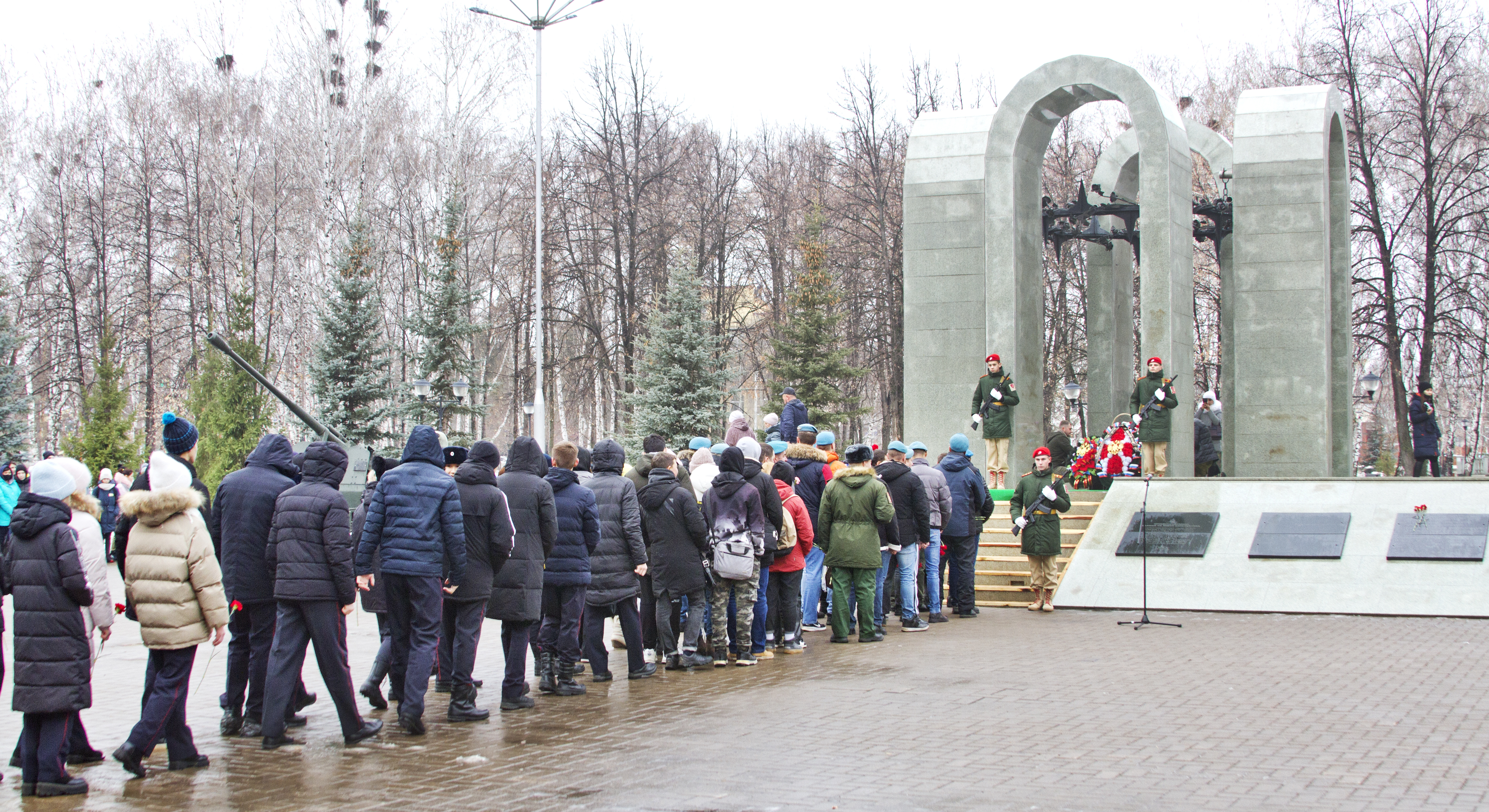 В Cтерлитамаке почтили память солдат, погибших в Чеченской войне и других локальных конфликтах