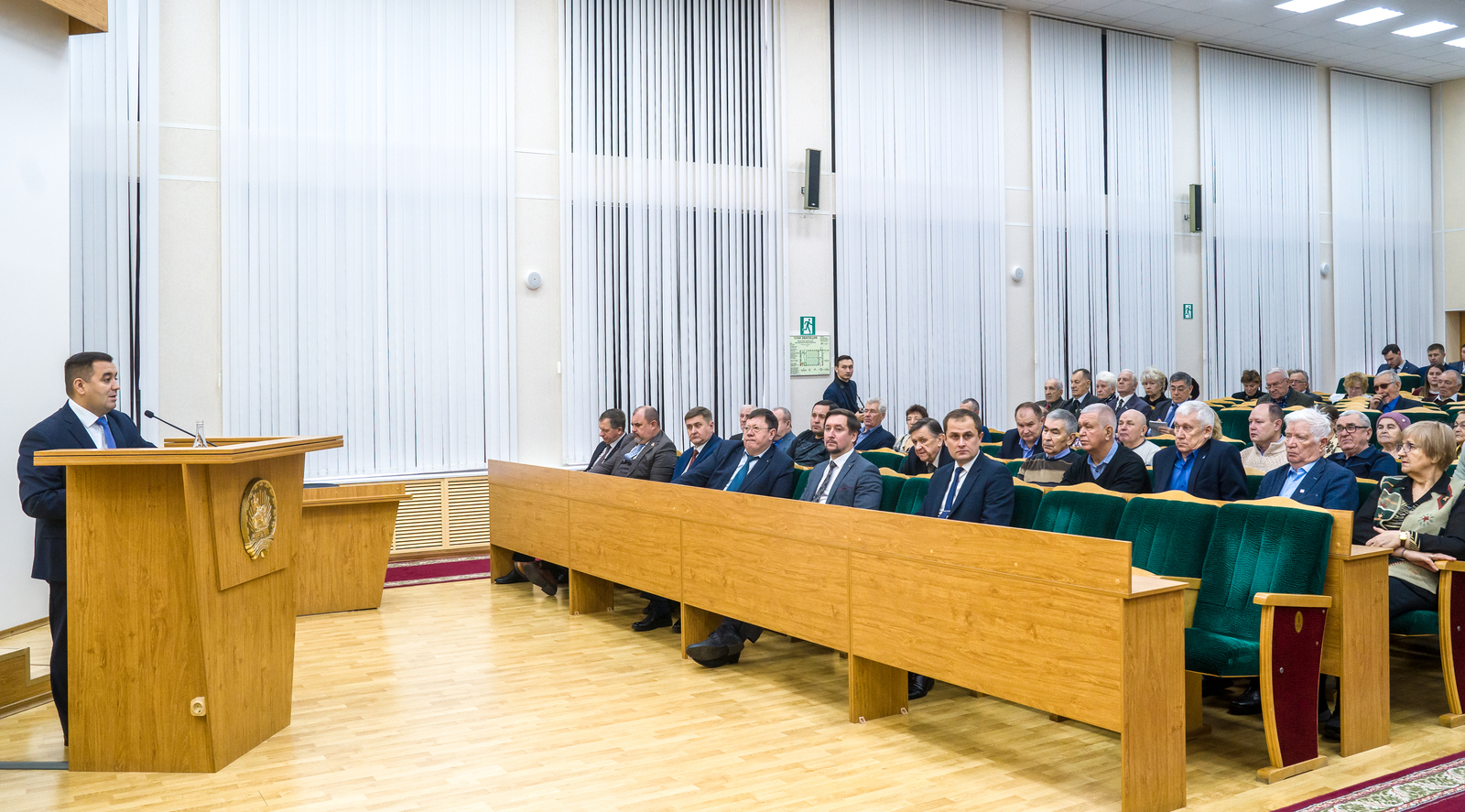 В Стерлитамаке прошла  встреча актива городского совета ветеранов и расширенный пленум с участием главы администрации Рустема  Газизова