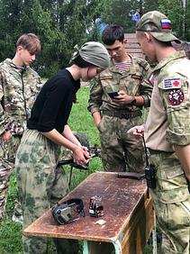 В Стерлитамаке подошла к концу военно-спортивная смена «Юнармеец»