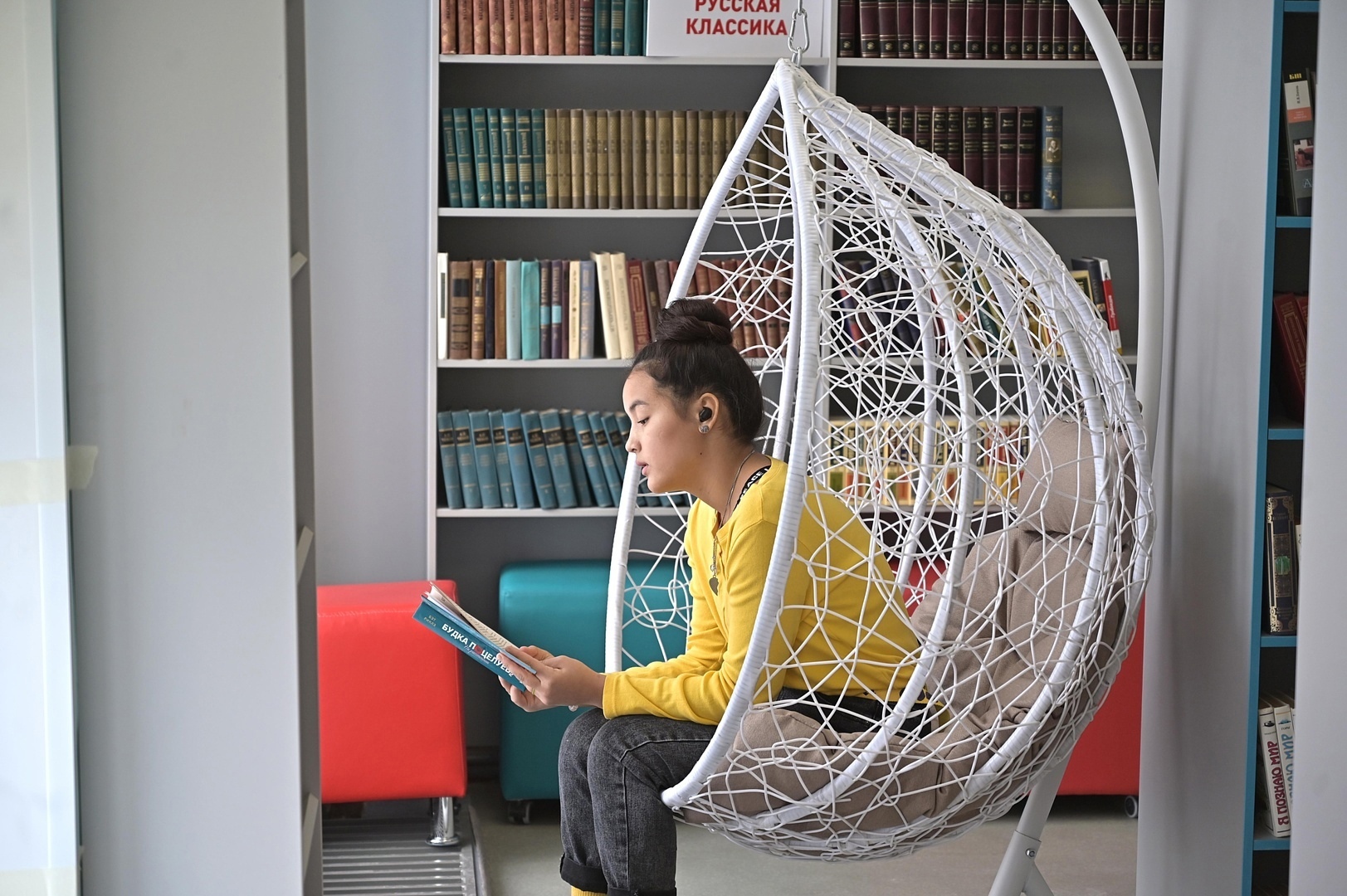 В Стерлитамакском районе открылась библиотека нового поколения