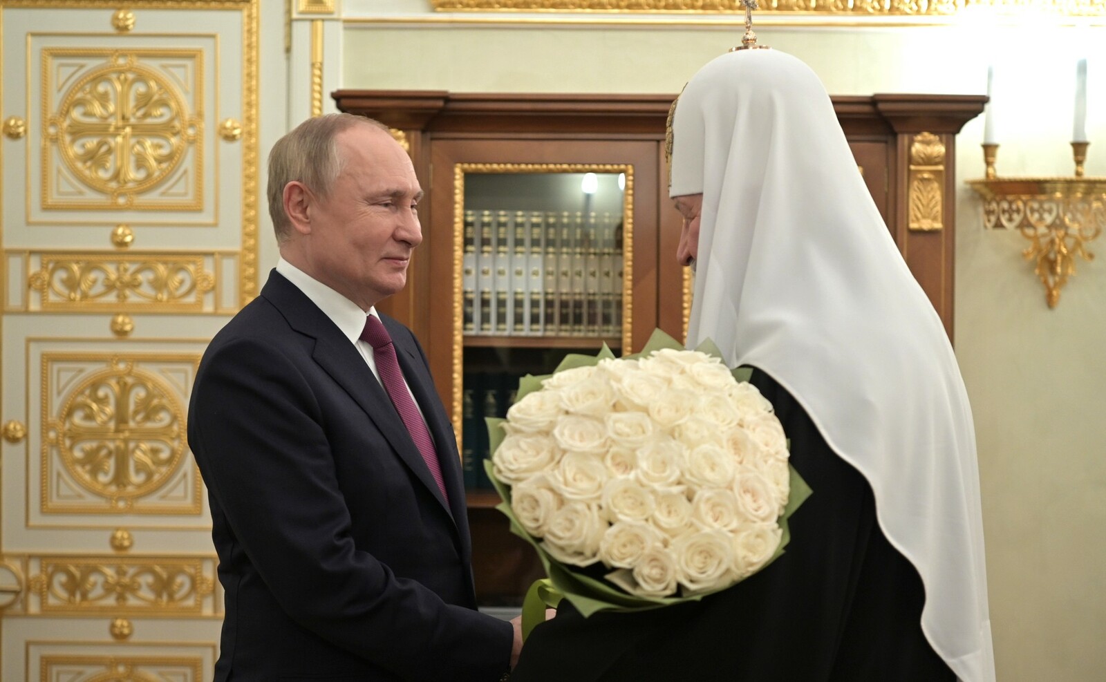 Встреча Владимира Путина  с Патриархом Московским и всея Руси Кириллом