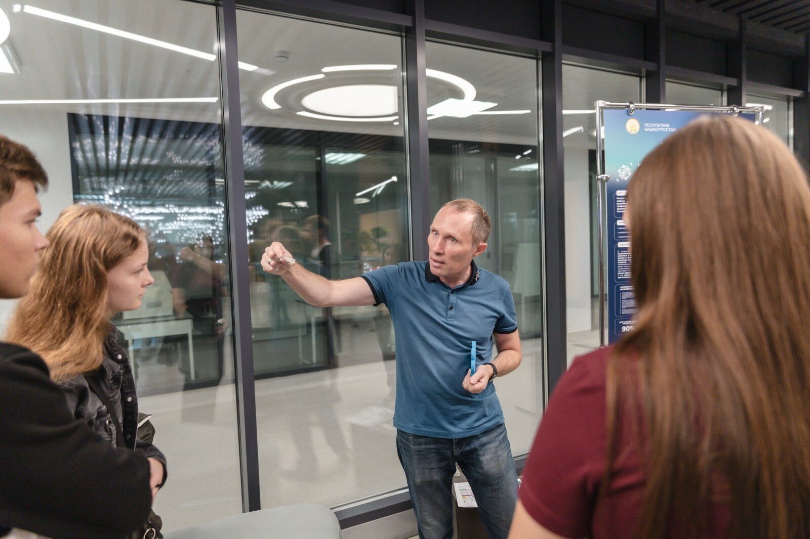 Межвузовском кампус в столице Башкирии посетили школьники из Запорожья