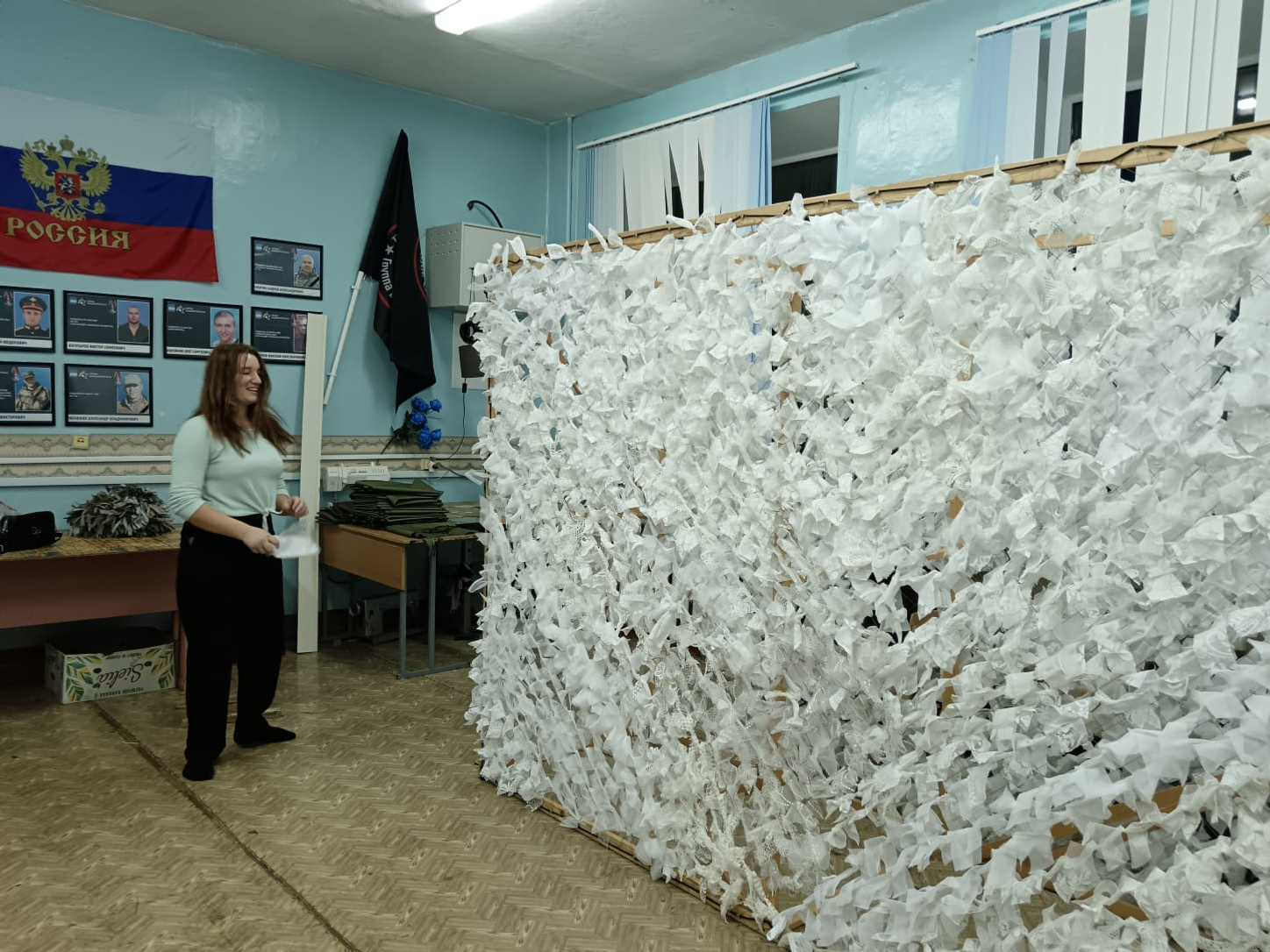 Волонтёрам группы " Путь к Победе " посёлка  Шахтау нужна поддержка