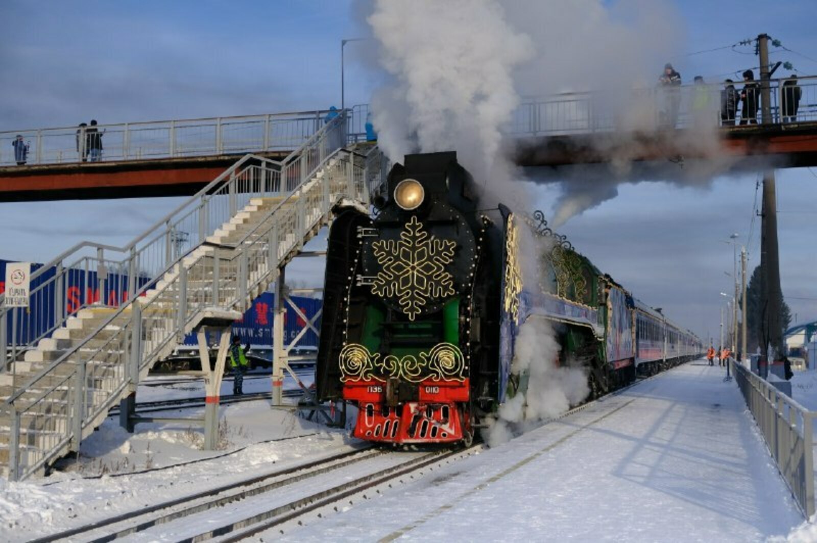 В Стерлитамак прибудет Поезд Деда Мороза
