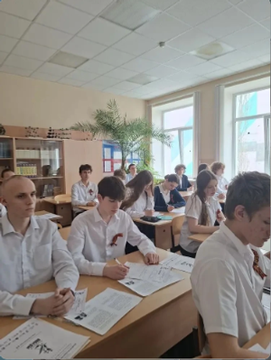 В Стерлитамаке лицей № 3 стал стал одной из площадок  диктанта Победы