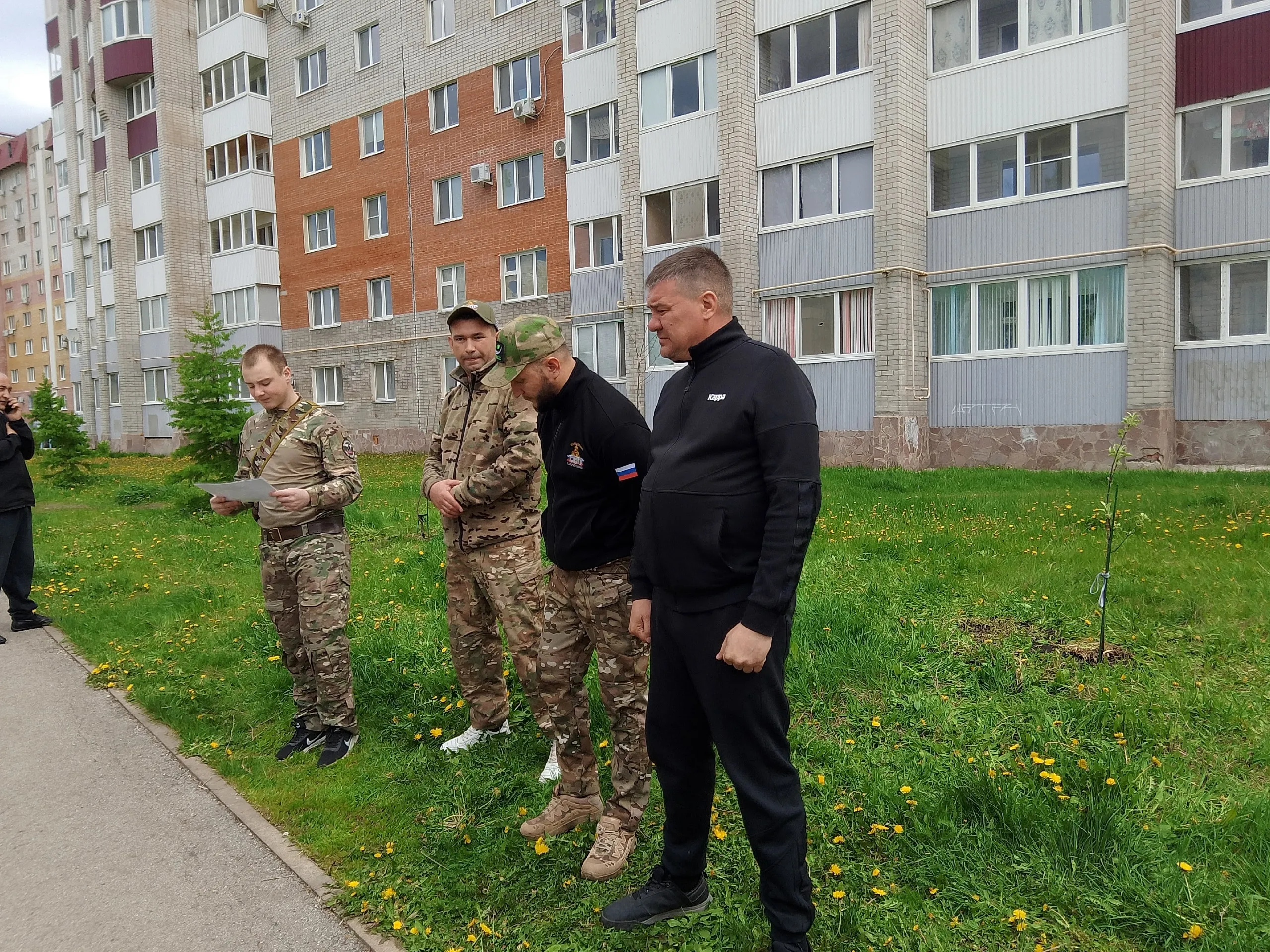 Подарок городу от кадетов