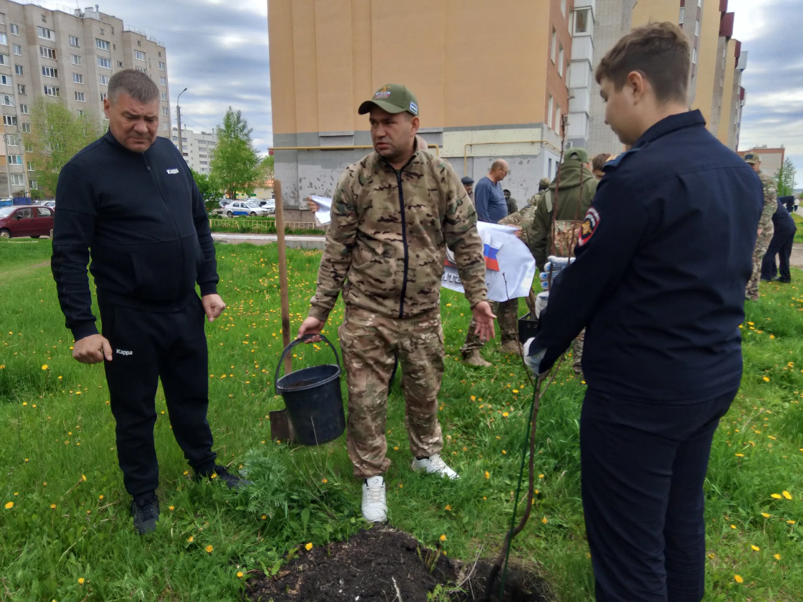 Подарок городу от кадетов