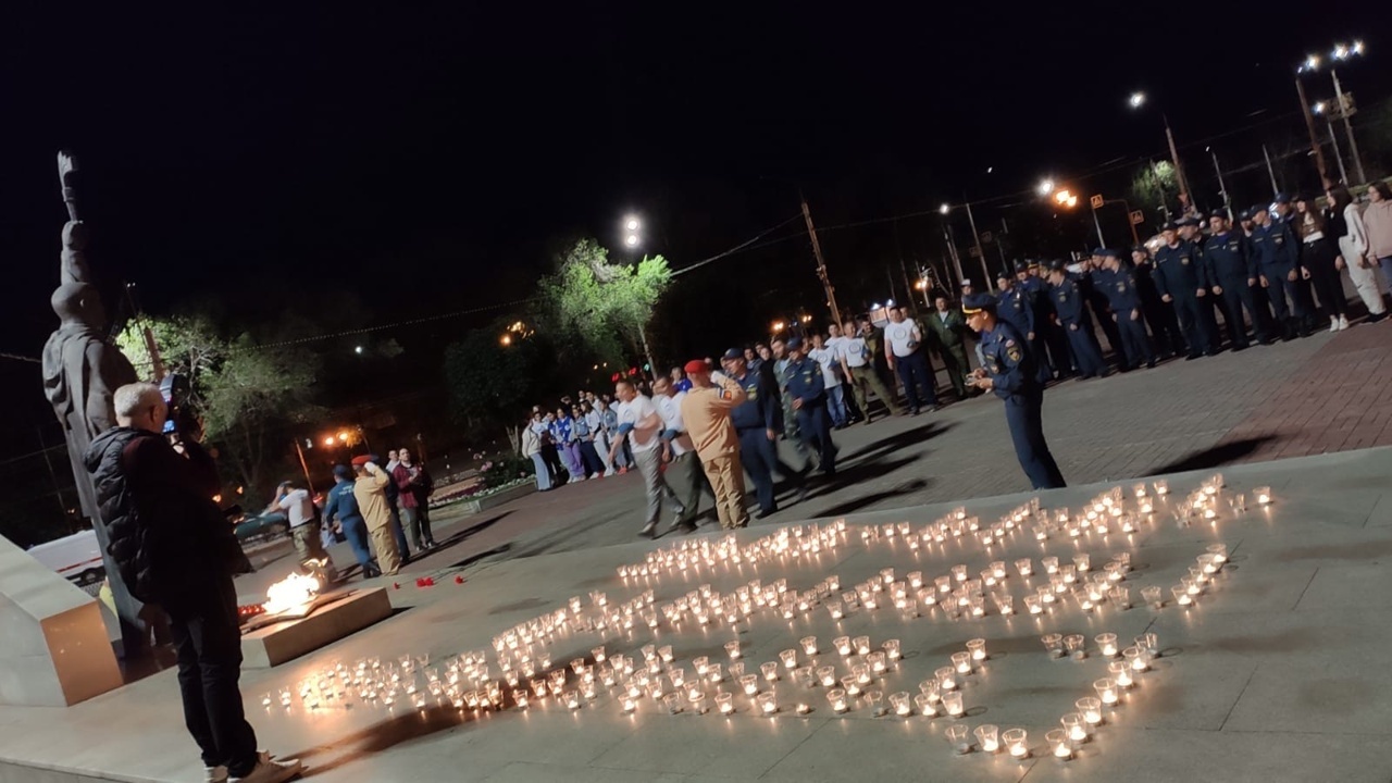 В Стерлитамаке прошла Всероссийская акция «Свеча памяти»