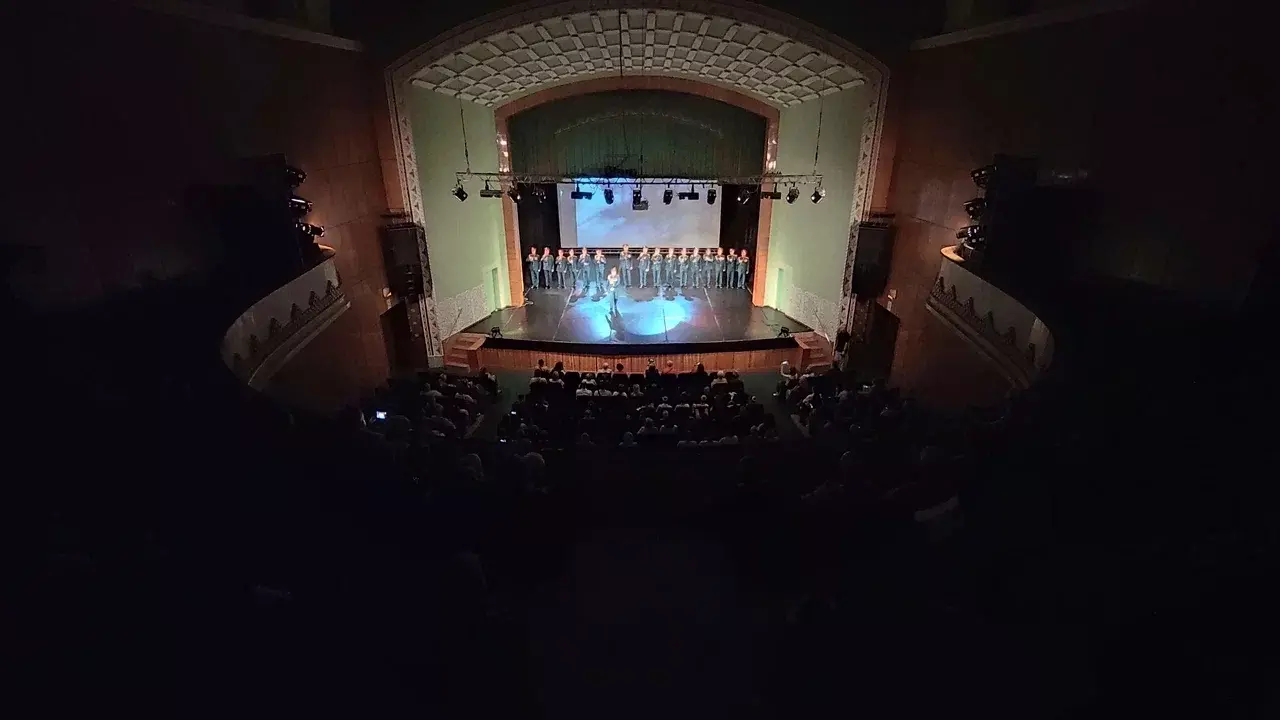 В городе Башкирии Ансамбль песни и пляски ЦВО провел концерт