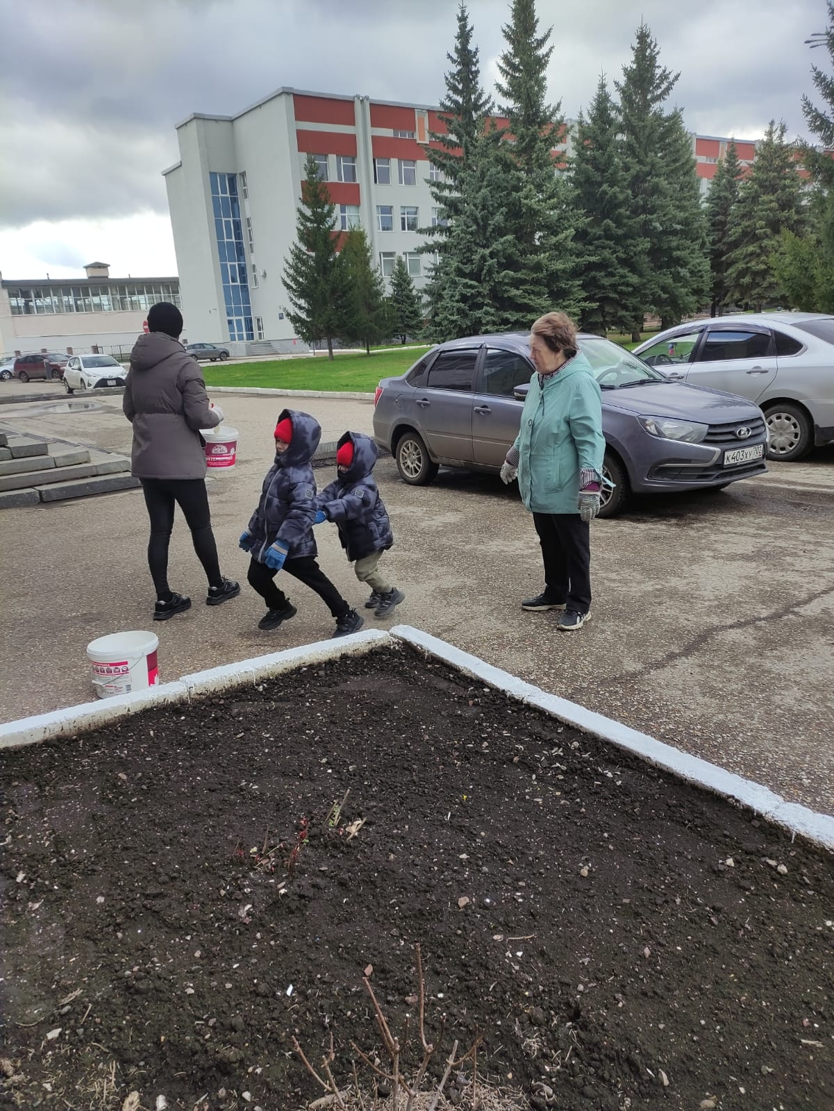 У заботливых граждан - чистый город