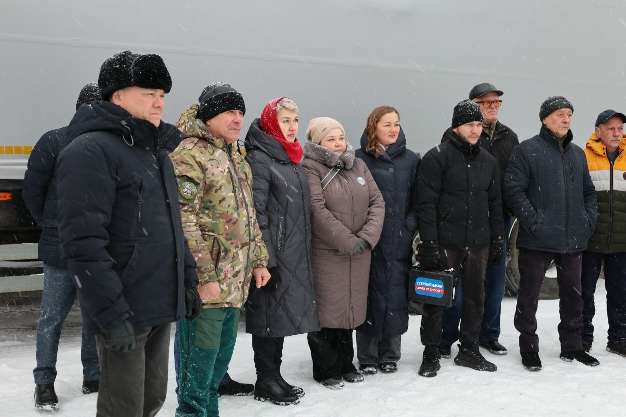 Стерлитамак отправил 17-й большой гуманитарный конвой