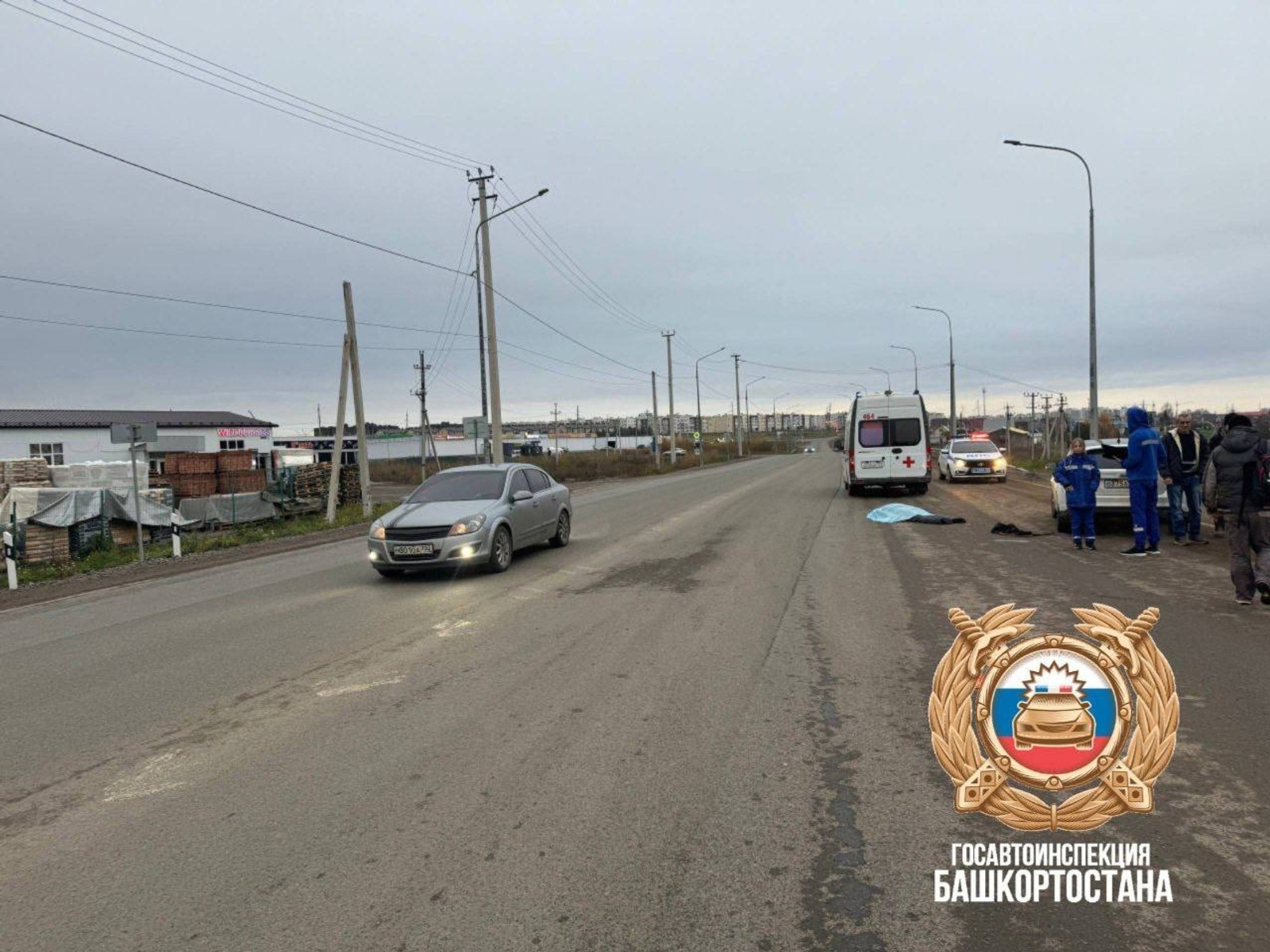 В Башкирии иномарка сбила насмерть пешехода на "зебре"