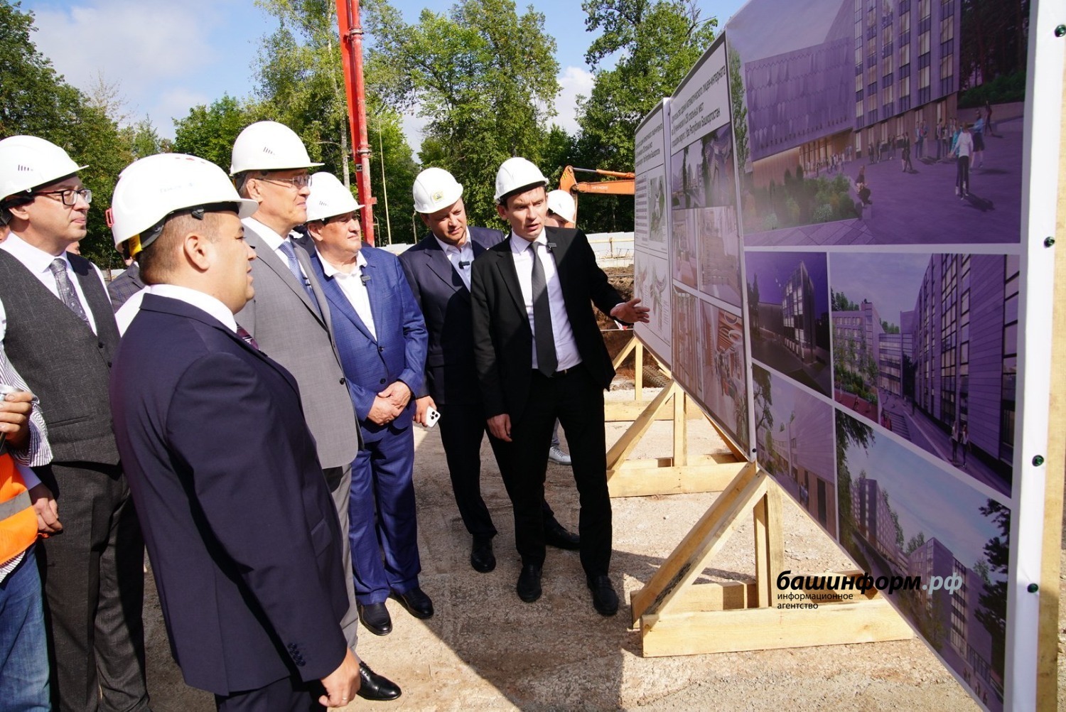 В Башкирии началось возведение математического лицея-интерната