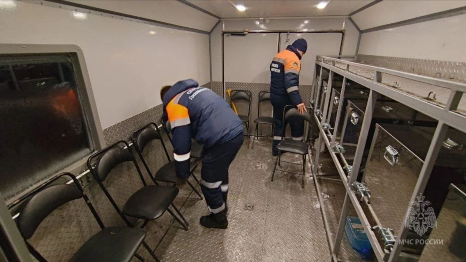 В Башкирии на трассе М-5 развернули два пункта обогрева