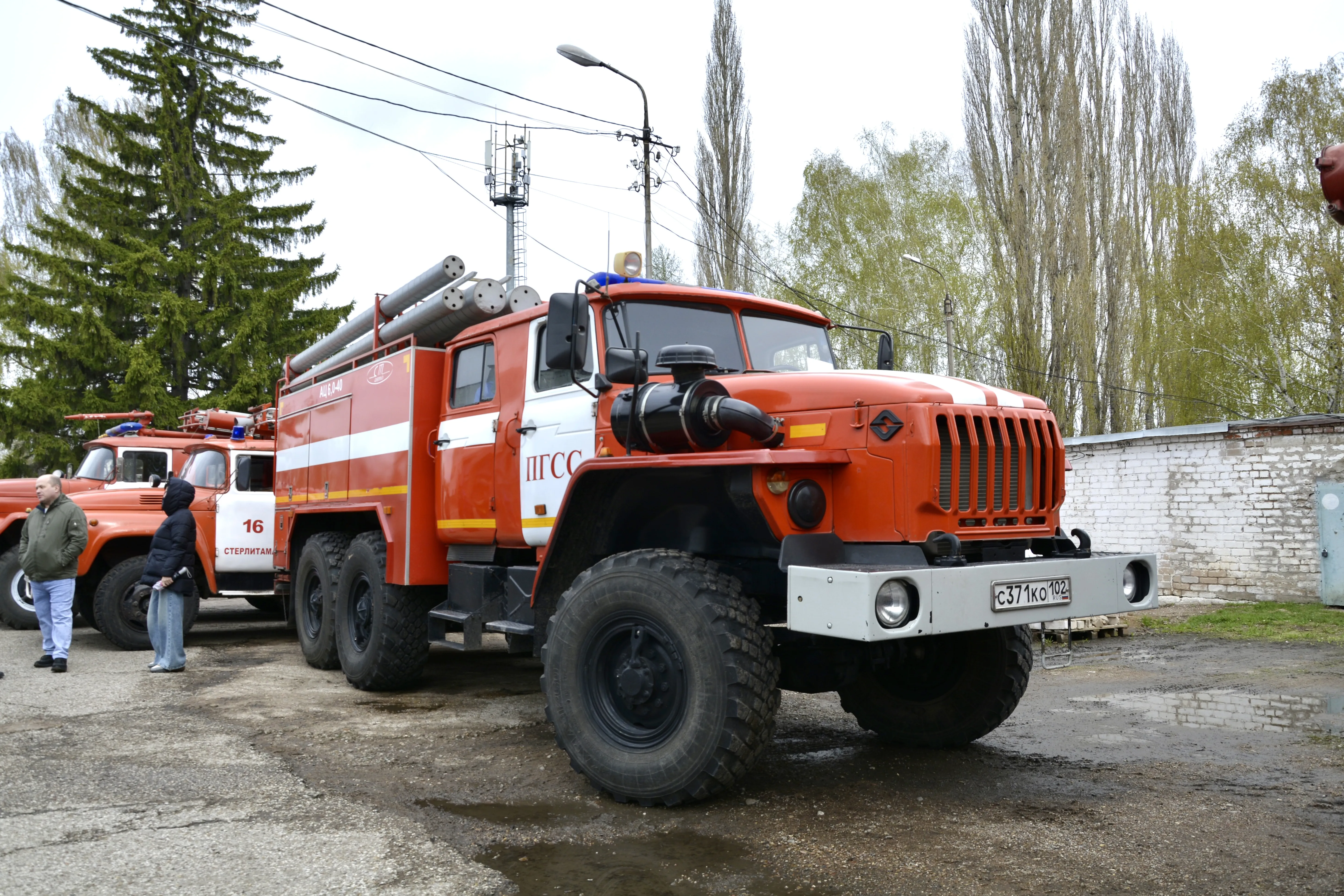 В Стерлитамаке состязались пожарные дружины