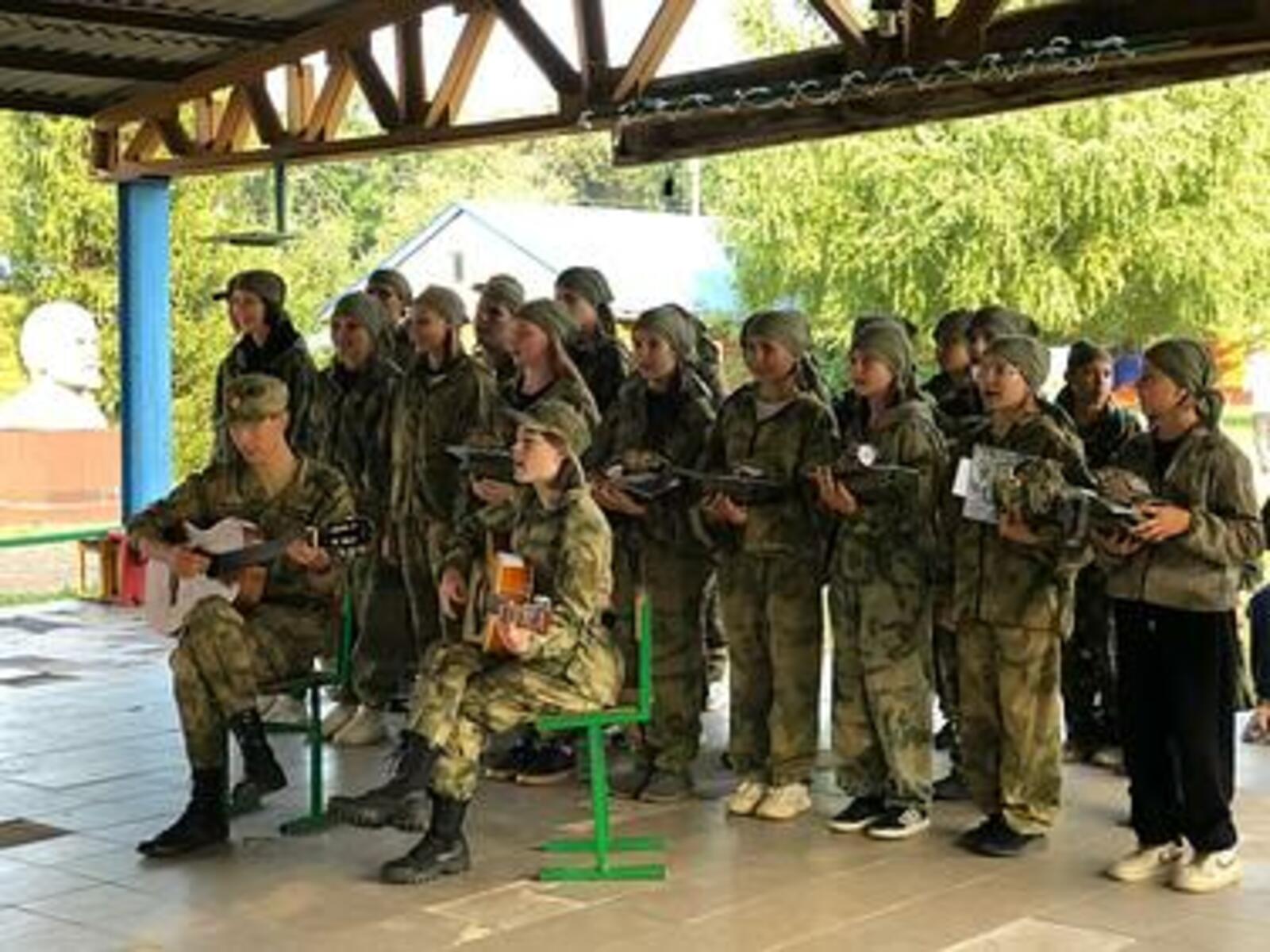 В Стерлитамаке подошла к концу военно-спортивная смена «Юнармеец»