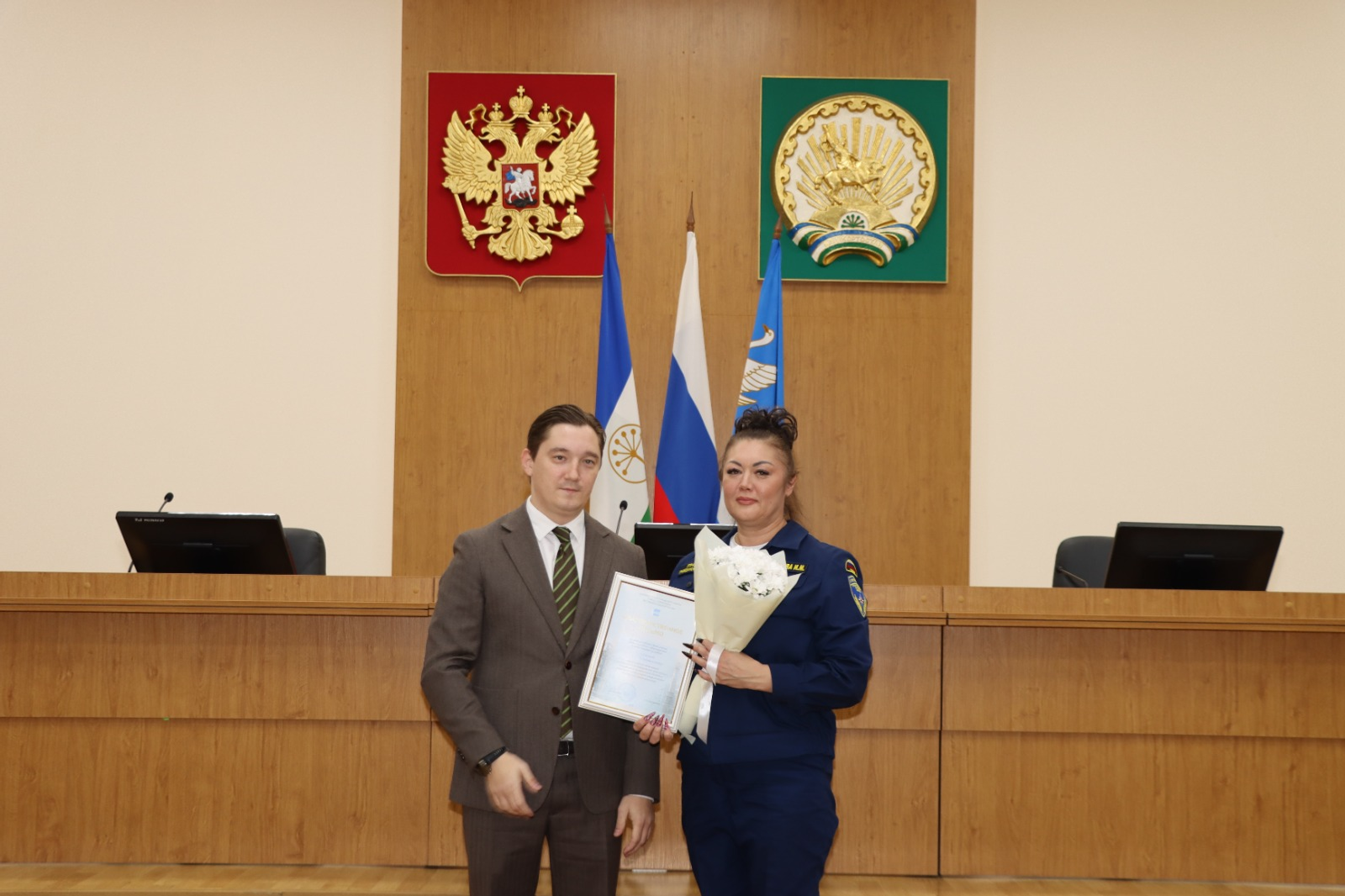 В Стерлитамаке наградили участников ликвидации последствий ЧП на ФКП «Авангард»