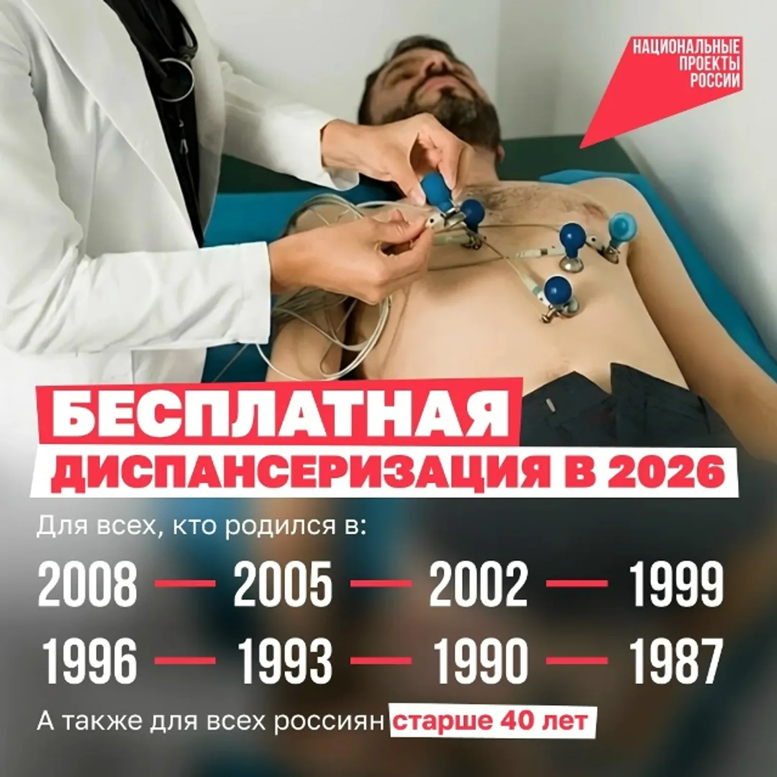 Кто куда, а я на диспансеризацию!
