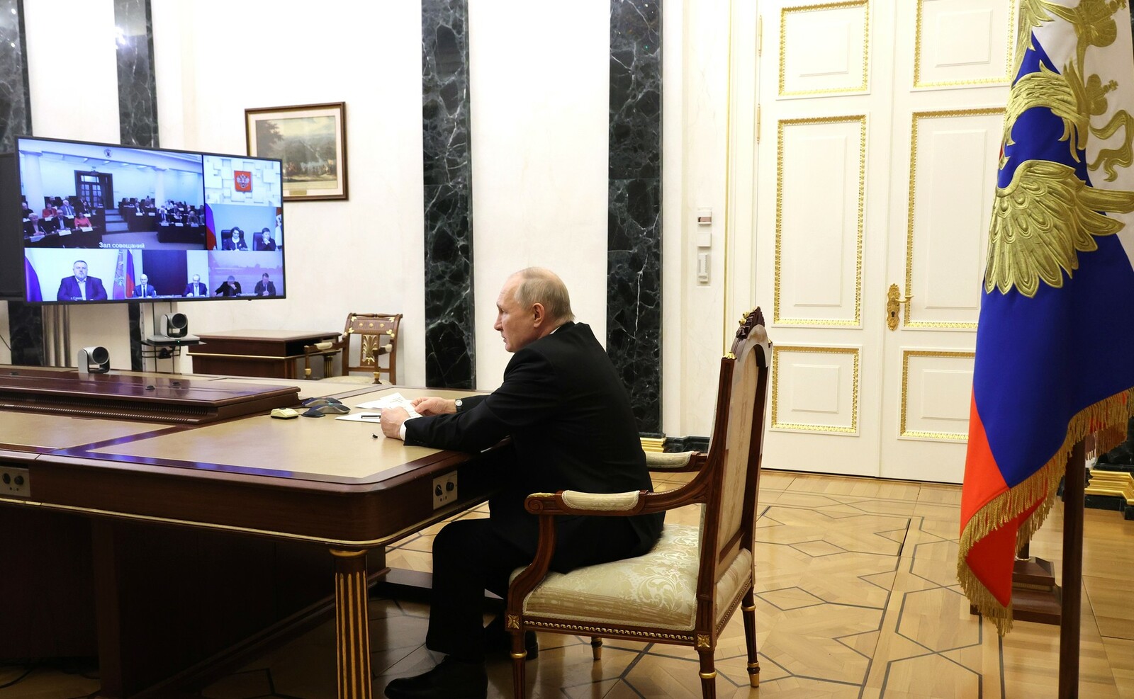 Президент Рф Владимир Путина провёл ежегодное заседание Совета по развитию гражданского общества и правам человека